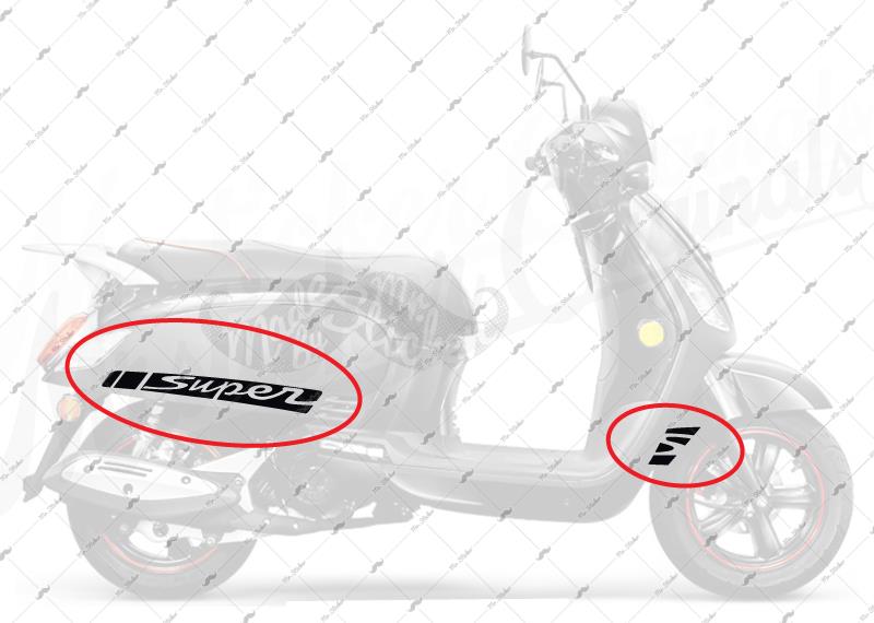 STS42 Fiddle 3 Uyumlu Super Sticker Seti Renk Secenekli