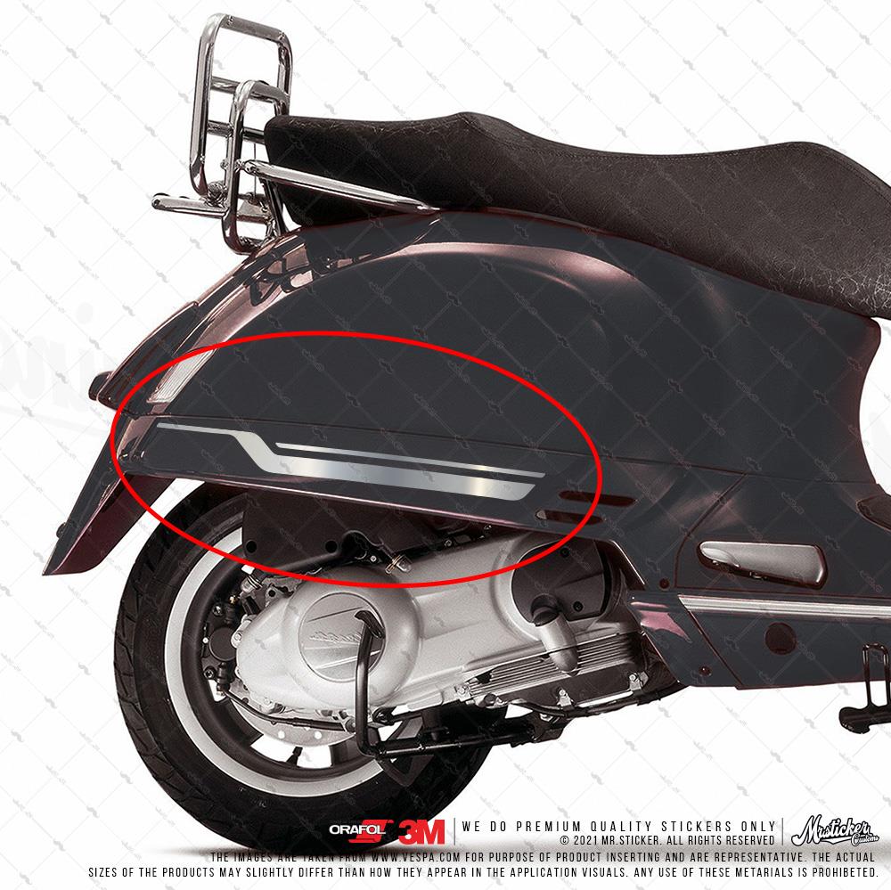 STS45C Chrome Edition Vespa GTS 250 GTS 300 Uyumlu Yan Cita Seti