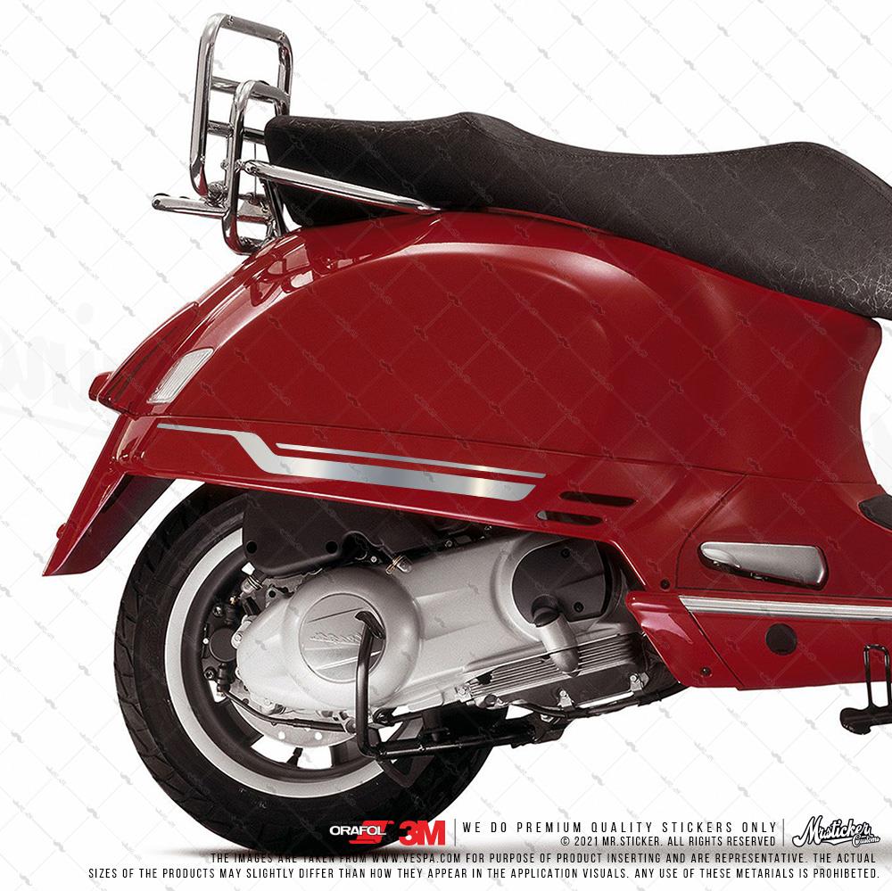 STS45C Chrome Edition Vespa GTS 250 GTS 300 Uyumlu Yan Cita Seti