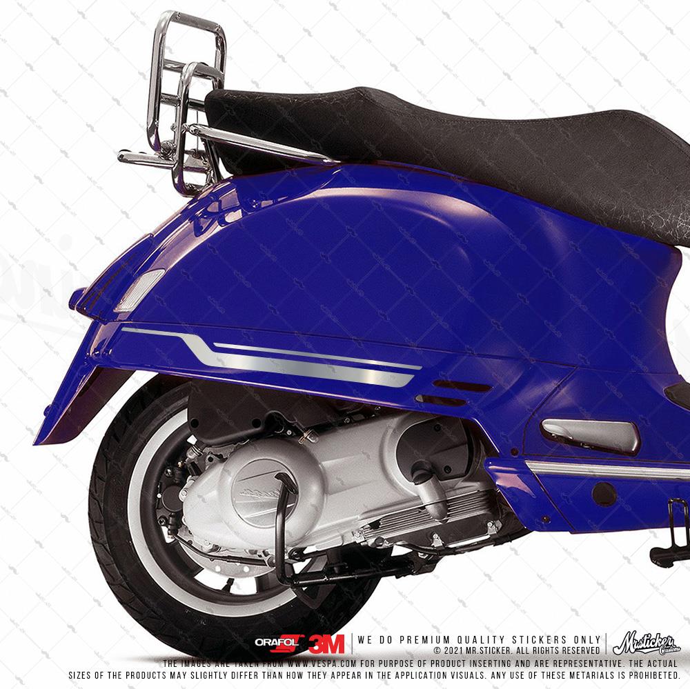 STS45C Chrome Edition Vespa GTS 250 GTS 300 Uyumlu Yan Cita Seti