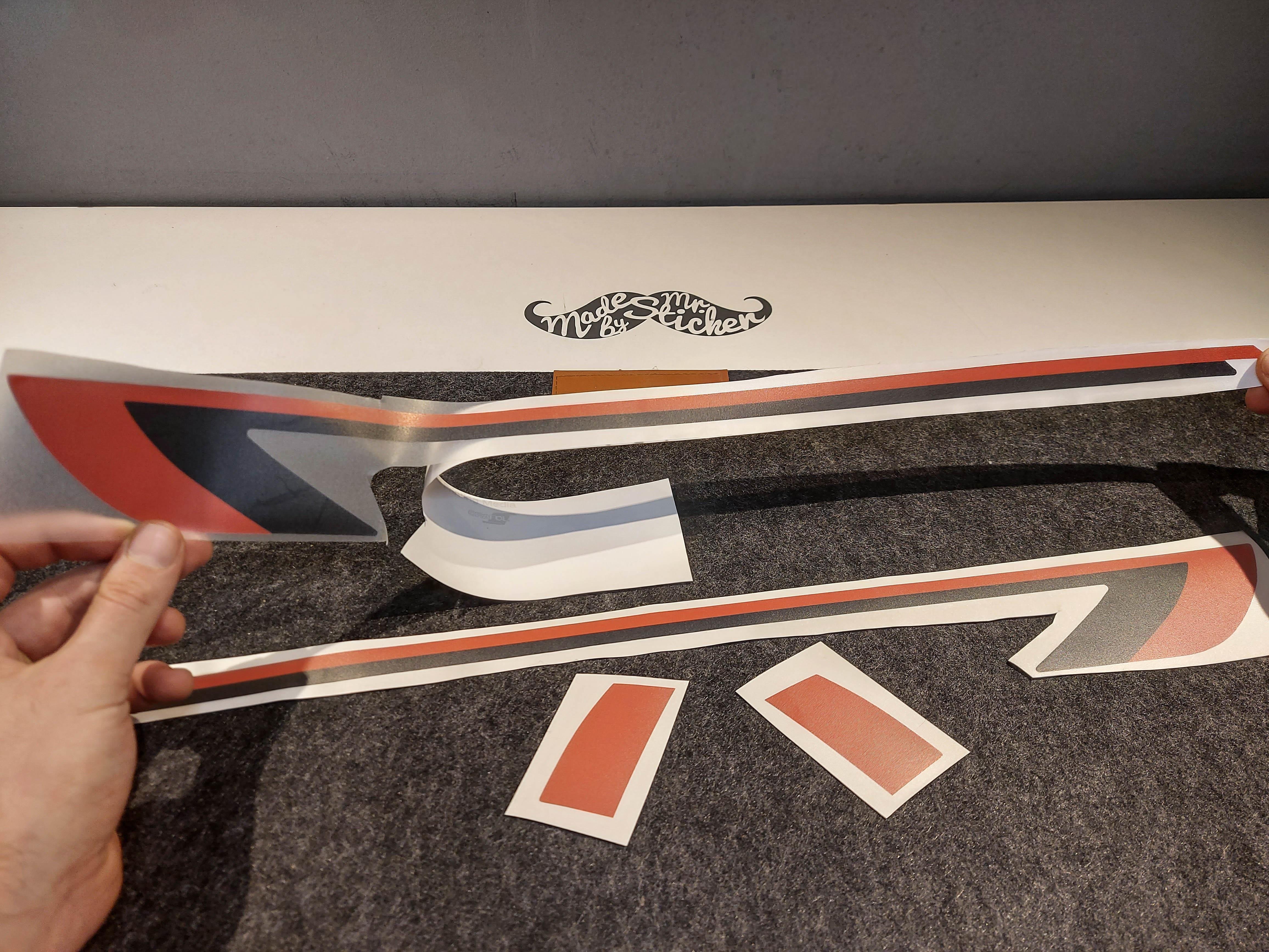 STS47 Vespa Primavera ve Sprint Uyumlu Yan Cita Sticker Seti