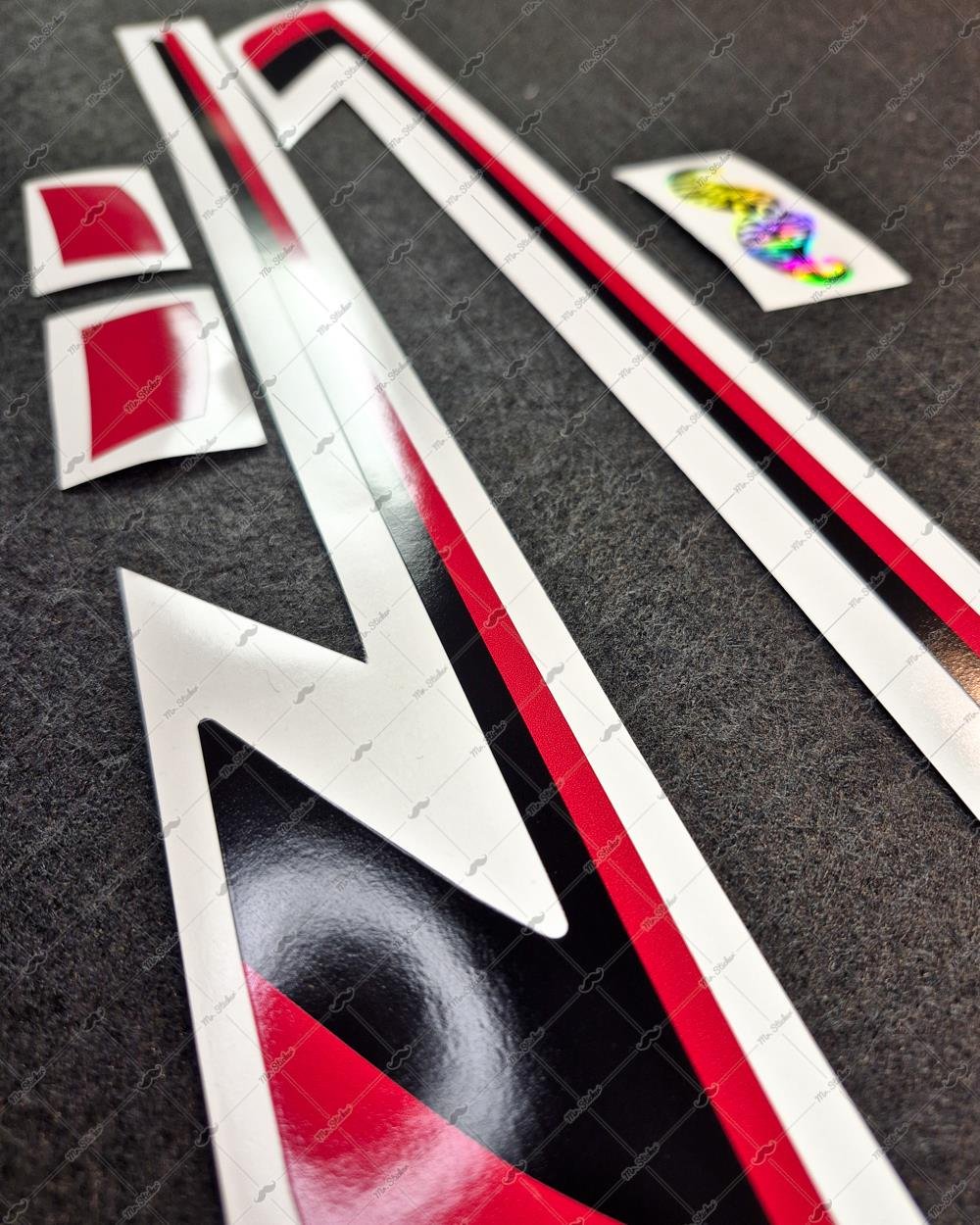 STS47 Vespa Primavera ve Sprint Uyumlu Yan Cita Sticker Seti