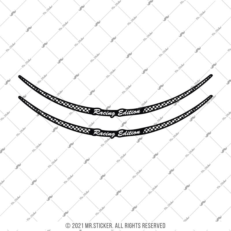 STS49 Damali Vespa GTS250 GTS300 Yan Cita Sticker Seti
