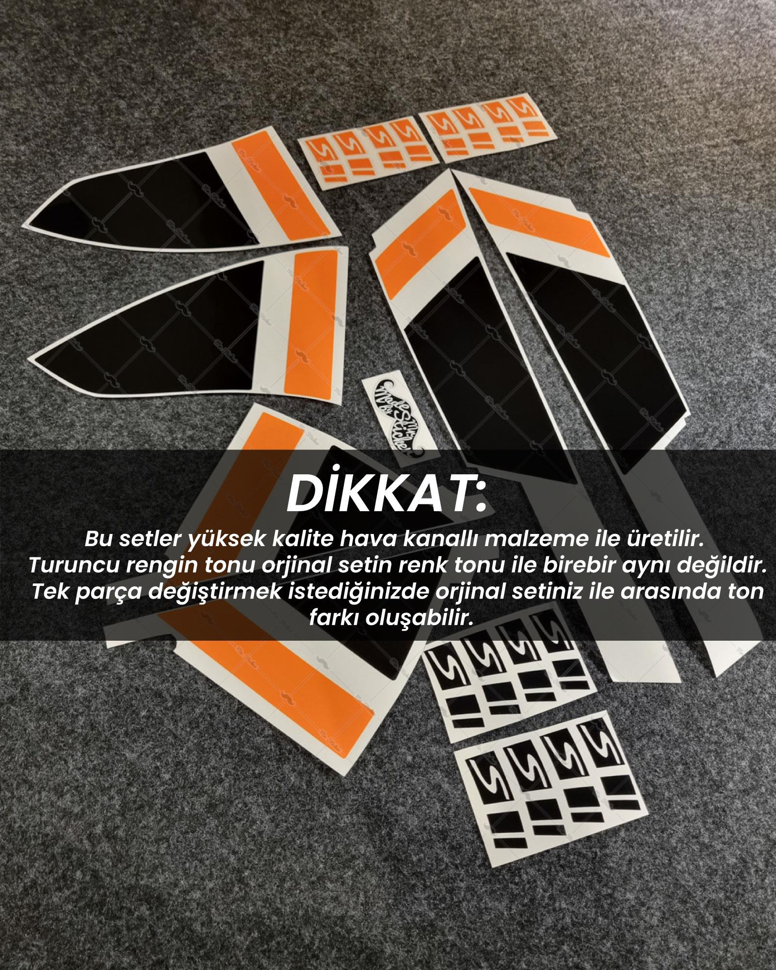 STS67 Vespa GTS Super Sport Uyumlu Sticker Seti