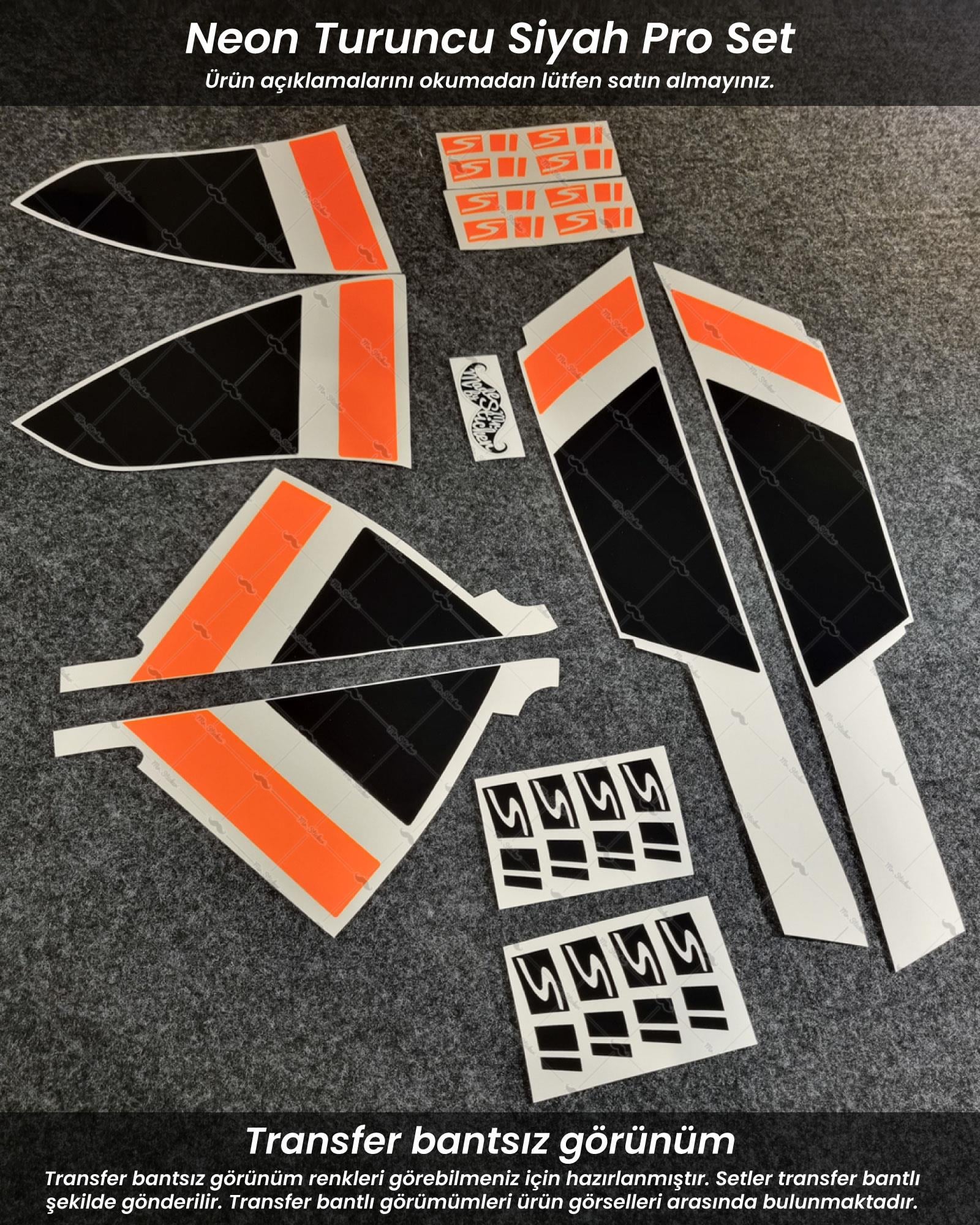 STS67 Vespa GTS Super Sport Uyumlu Sticker Seti