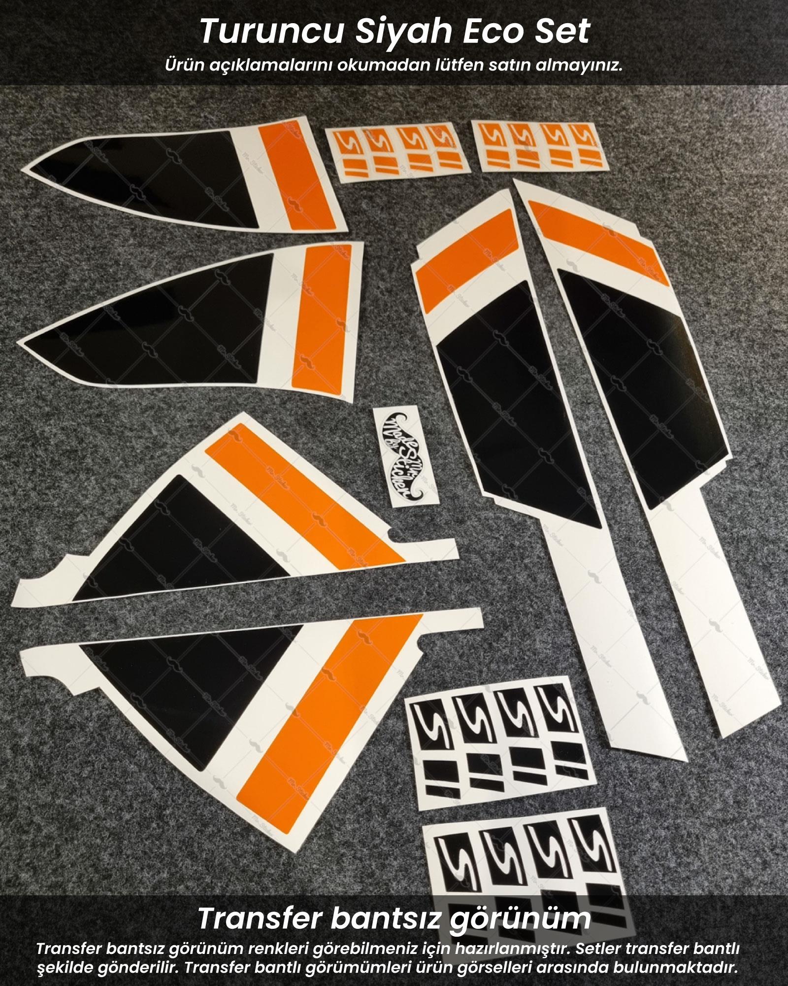 STS67 Vespa GTS Super Sport Uyumlu Sticker Seti