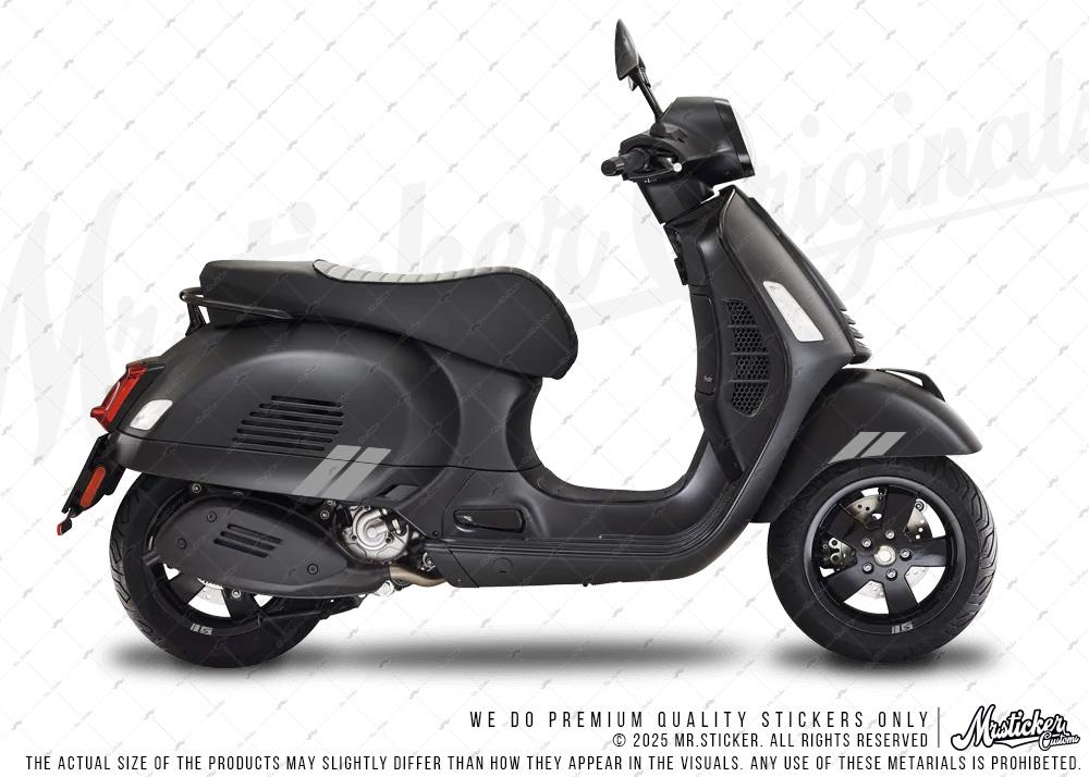 STS72 Reflektif Vespa GTS250/300 Uyumlu Yan Çita Seti