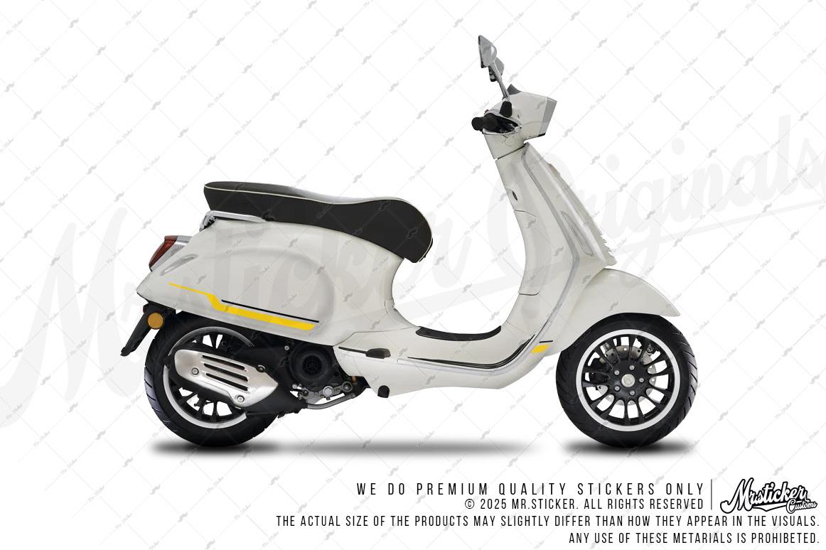 STS74 Primavera Spint Uyumlu Yan Çıta Sticker Seti Renk Seçenekli