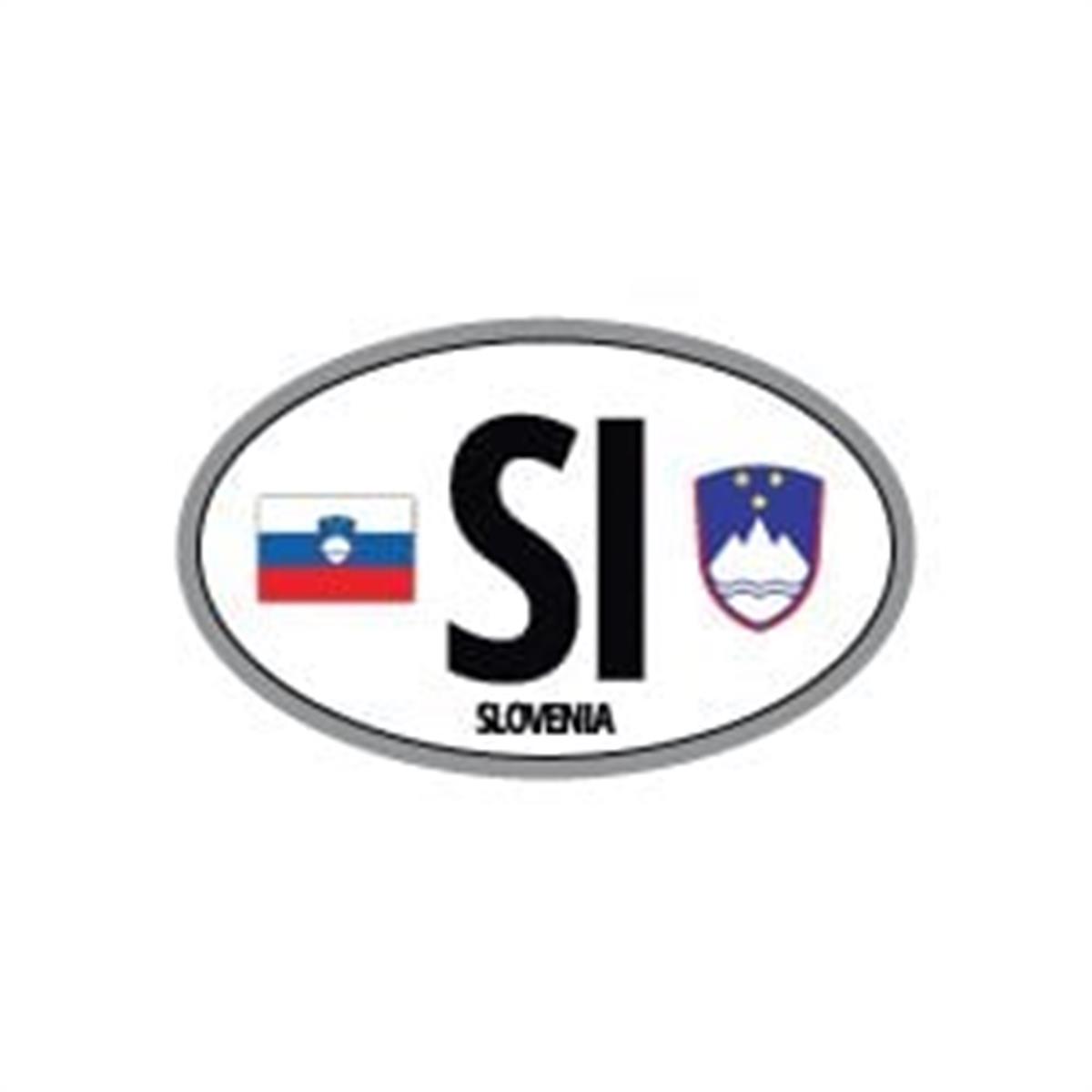ULK32 Slovenya (SI) Reflektif Ulke Etiketi