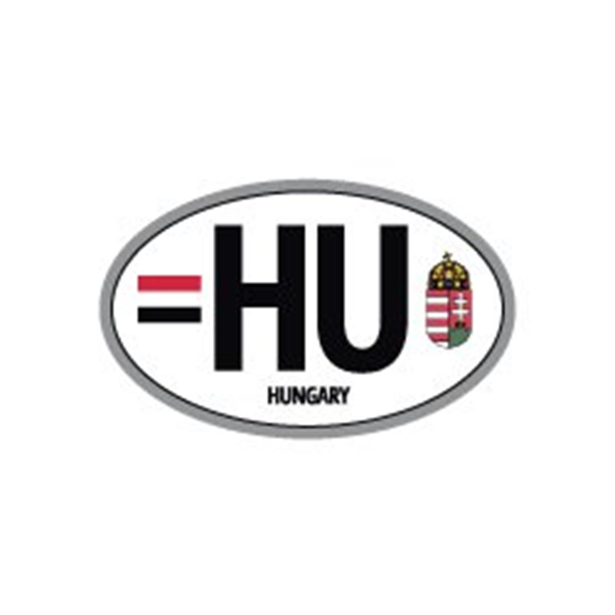 ULK36 Macaristan (HU) Reflektif Ulke Etiketi