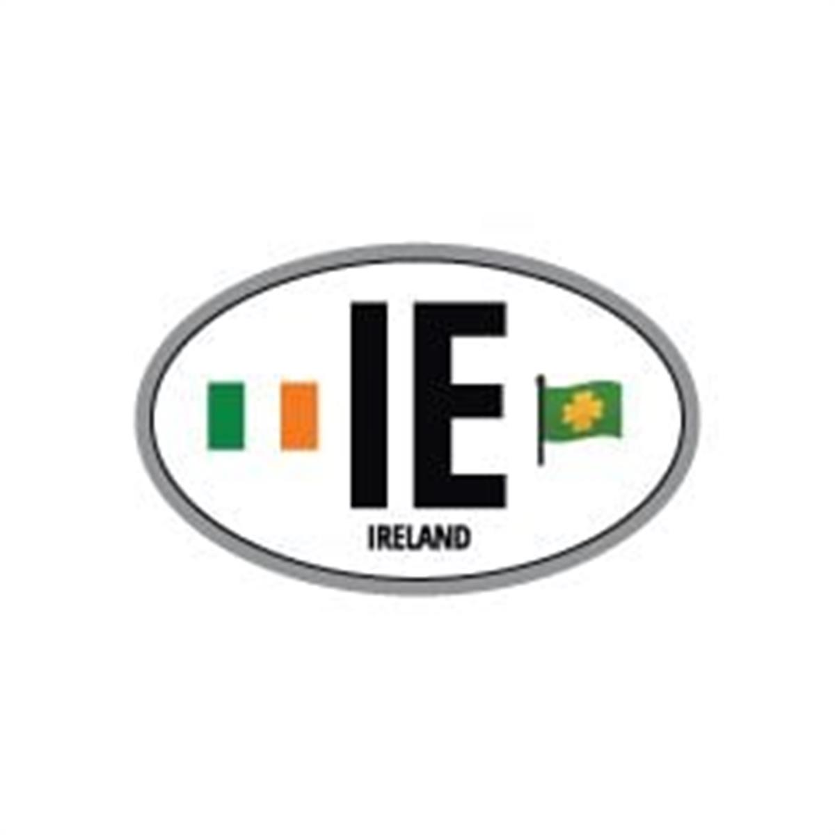 ULK47 Irlanda (IE) Reflektif Ulke Etiketi