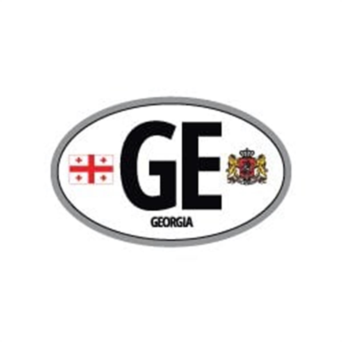 ULK59 Gurcistan (GE) Reflektif Ulke Etiketi