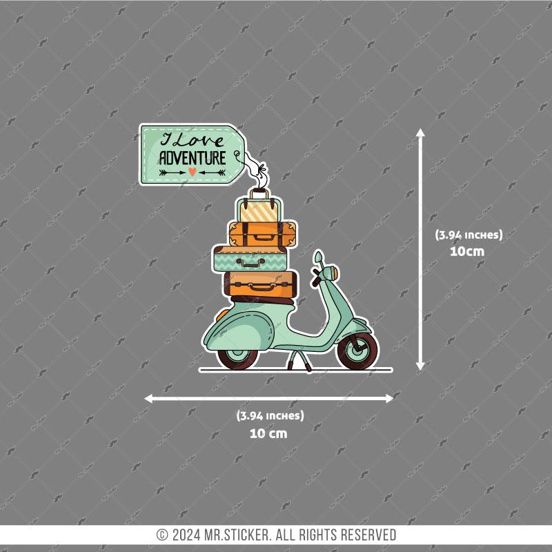 VSP19 Vespa Macera Etiketi