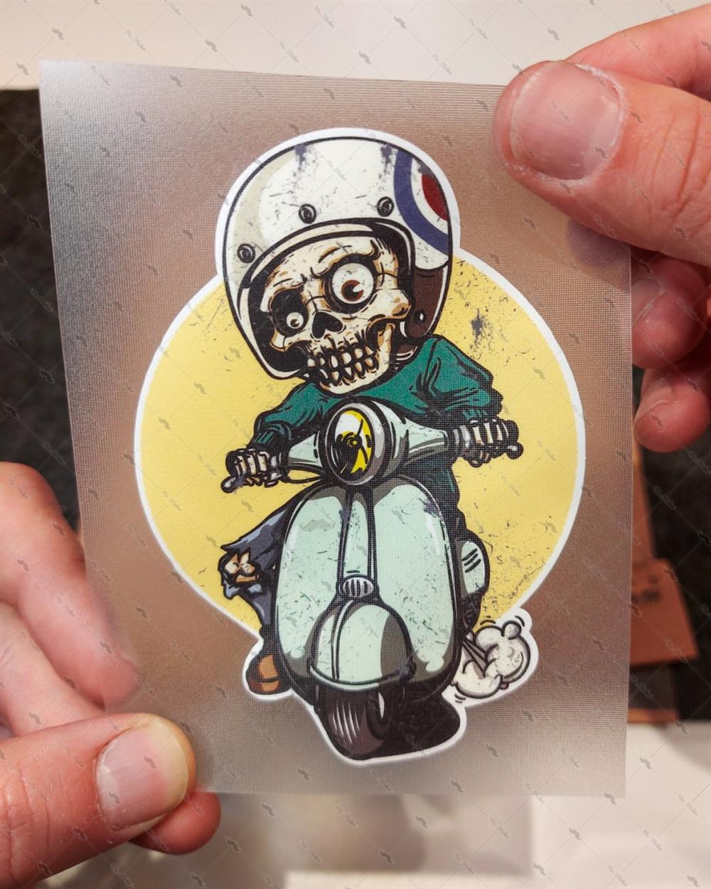 VSP30 Zombi Scooter Etiketi