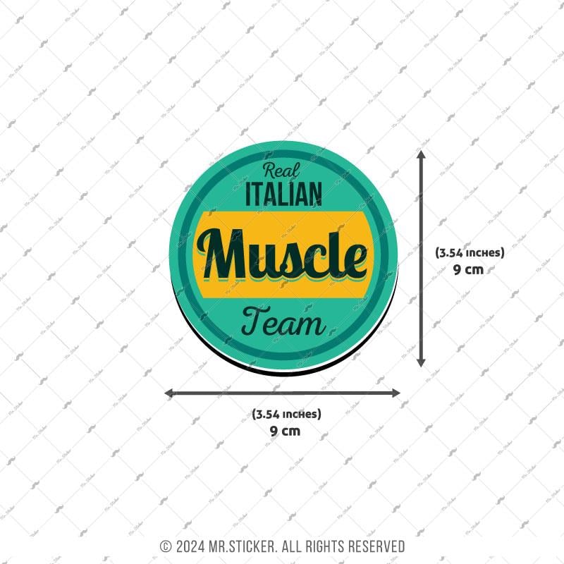 VSP31 Italian Muscle Etiketi
