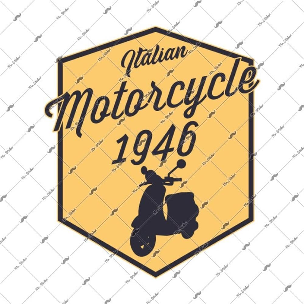 VSP41 Italyan Motosikleti Etiketi