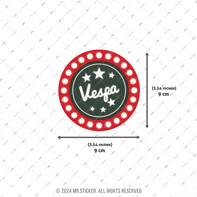 VSP8 Vespa Isikli Tabela Etiketi