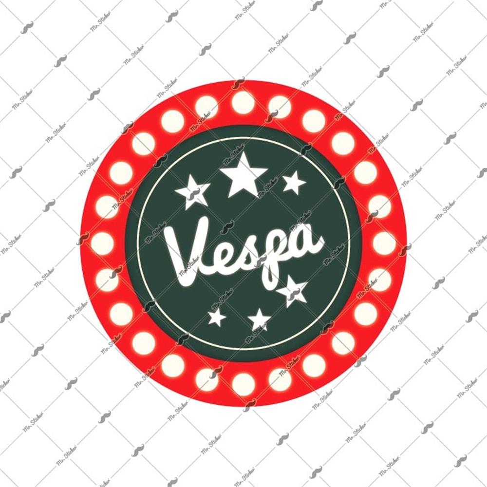 VSP8 Vespa Isikli Tabela Etiketi