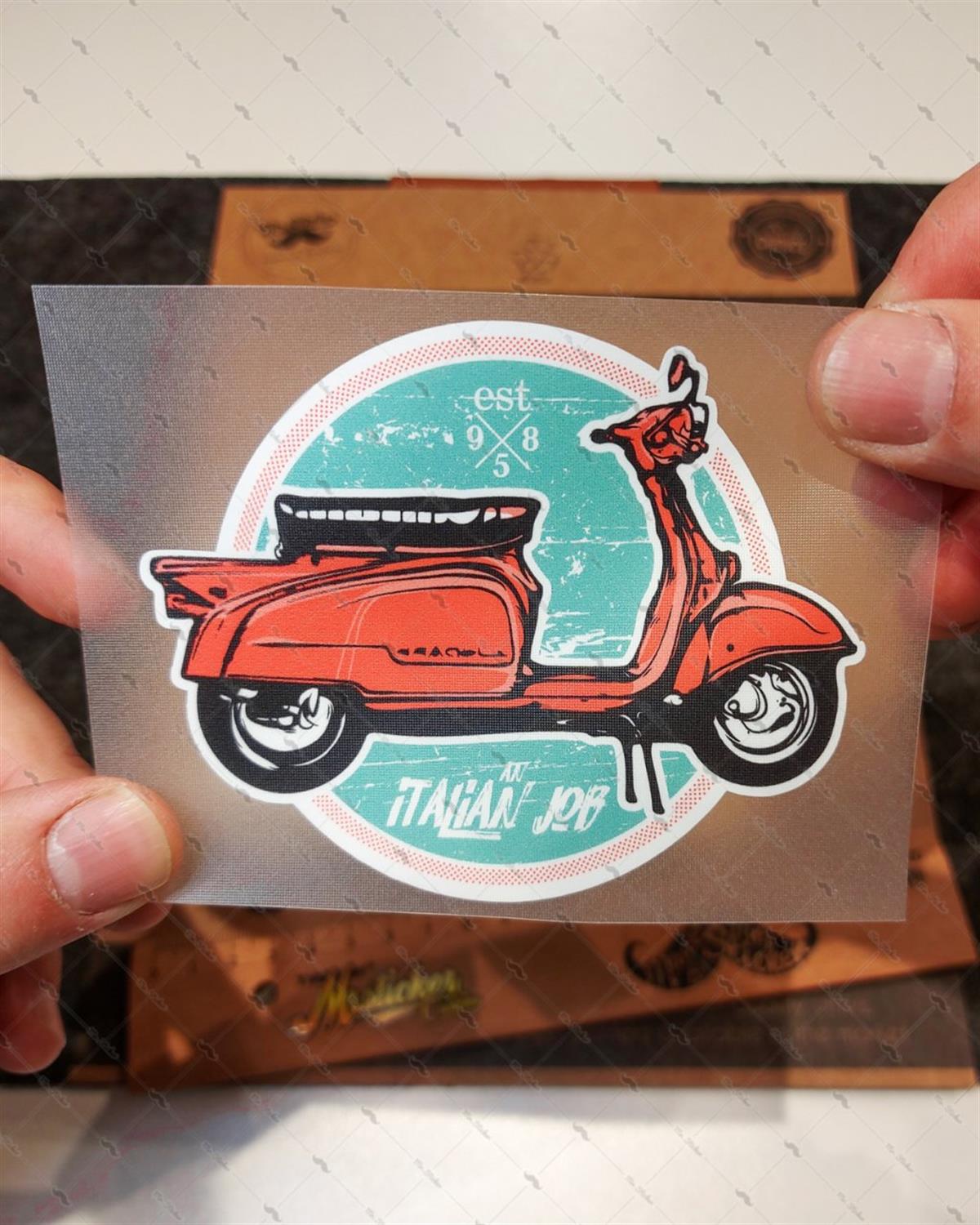 VSPBDL1 Scooter Sticker Seti