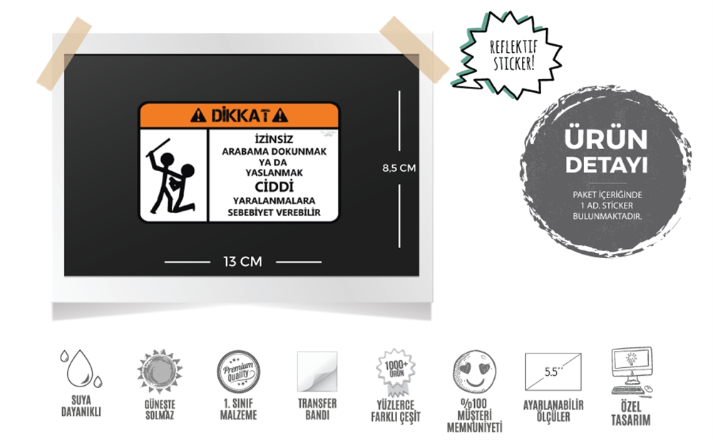 WRN24 Arabama Dokunma Etiketi V4