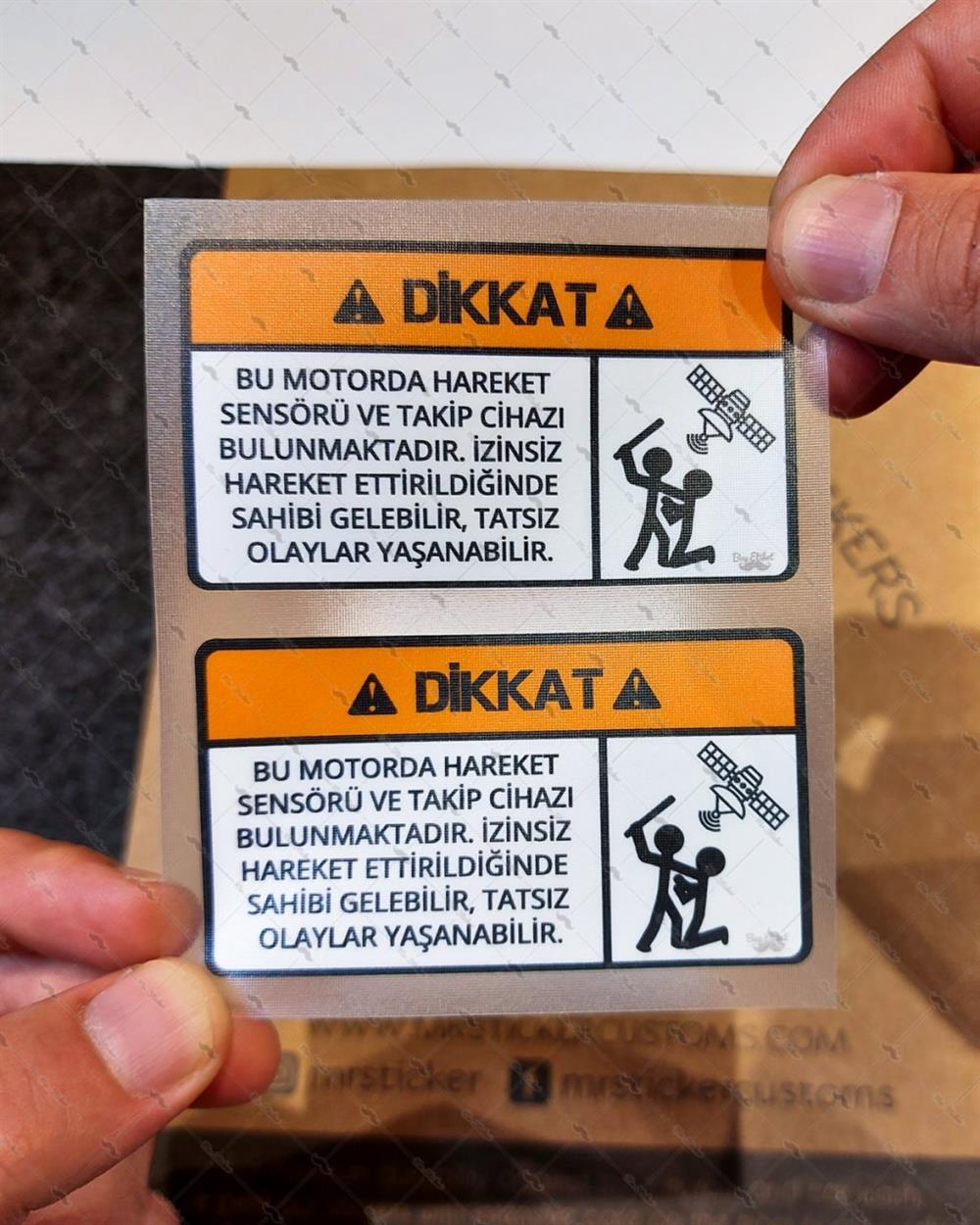 WRN41 Motoruma Dokunma Takip Cihazi Var 2 li Set