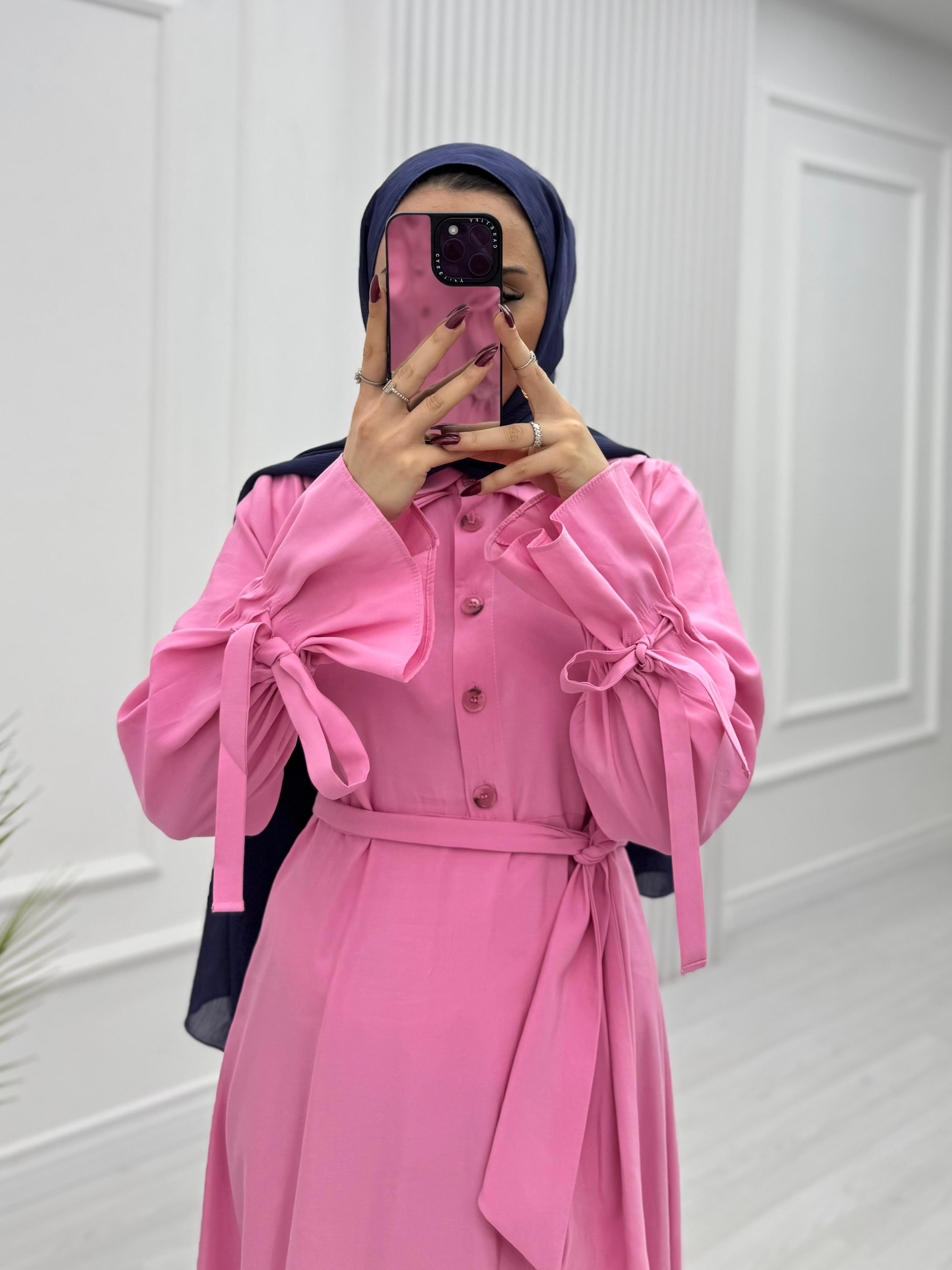 0198-Şık Elbise-Pembe
