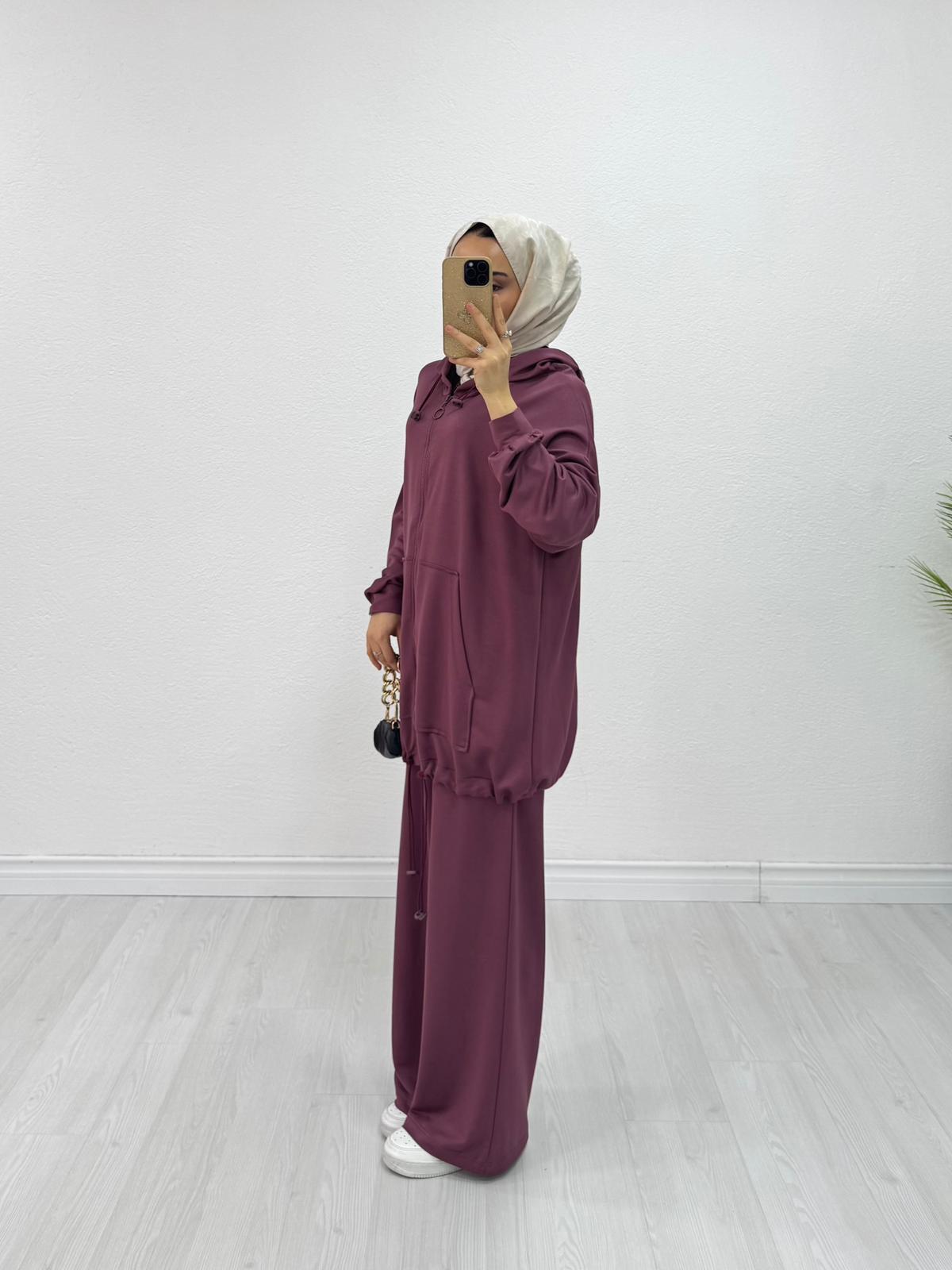 1020-İkili Takım-Koyu Pembe