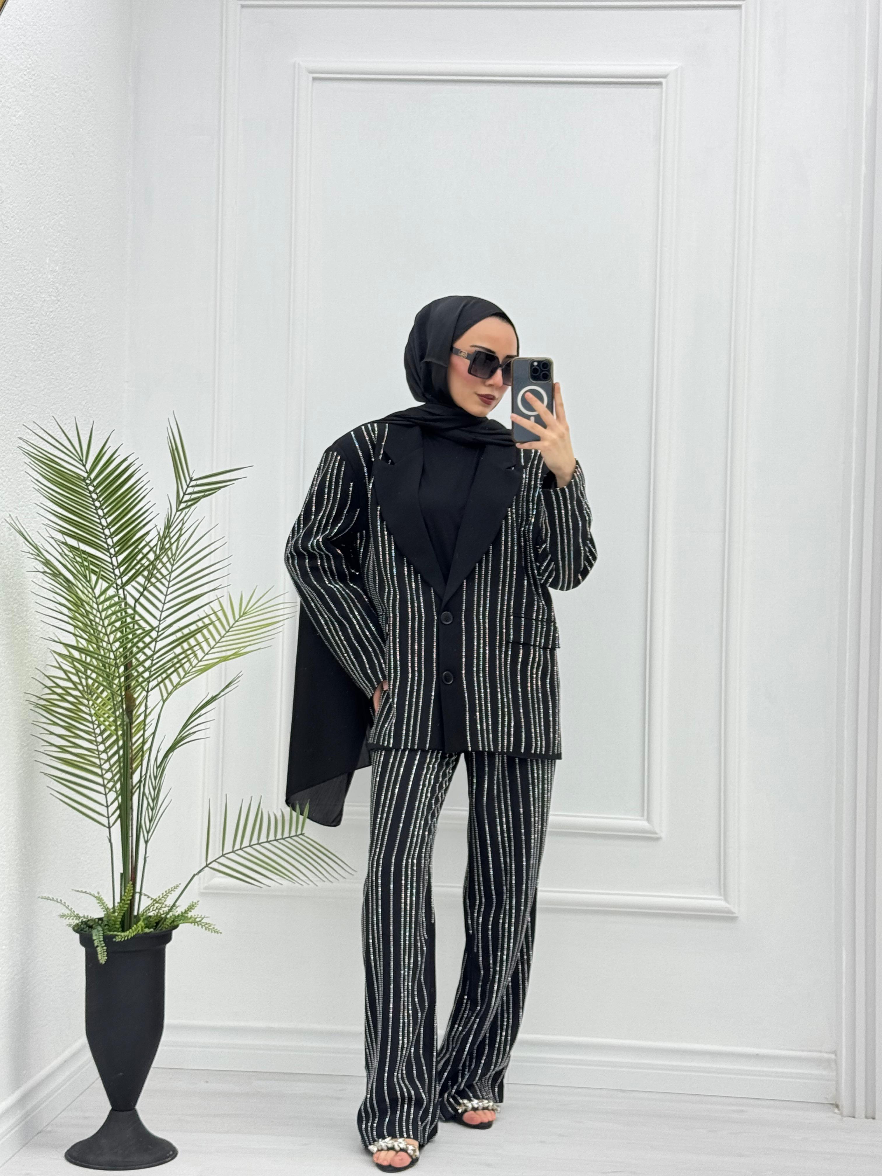 1043-Black Elegant-Siyah