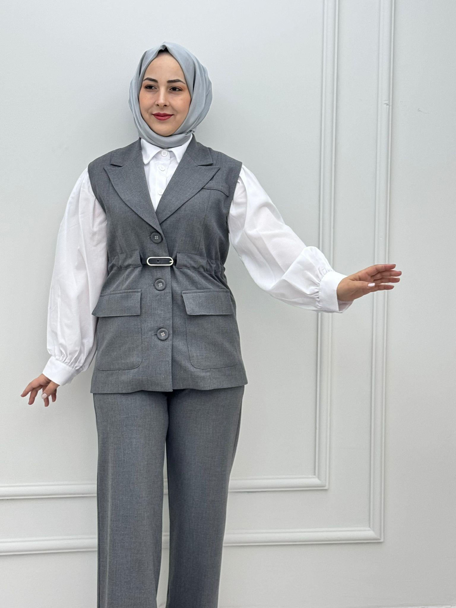 1087-Rabia İkili Takım-Antrasit