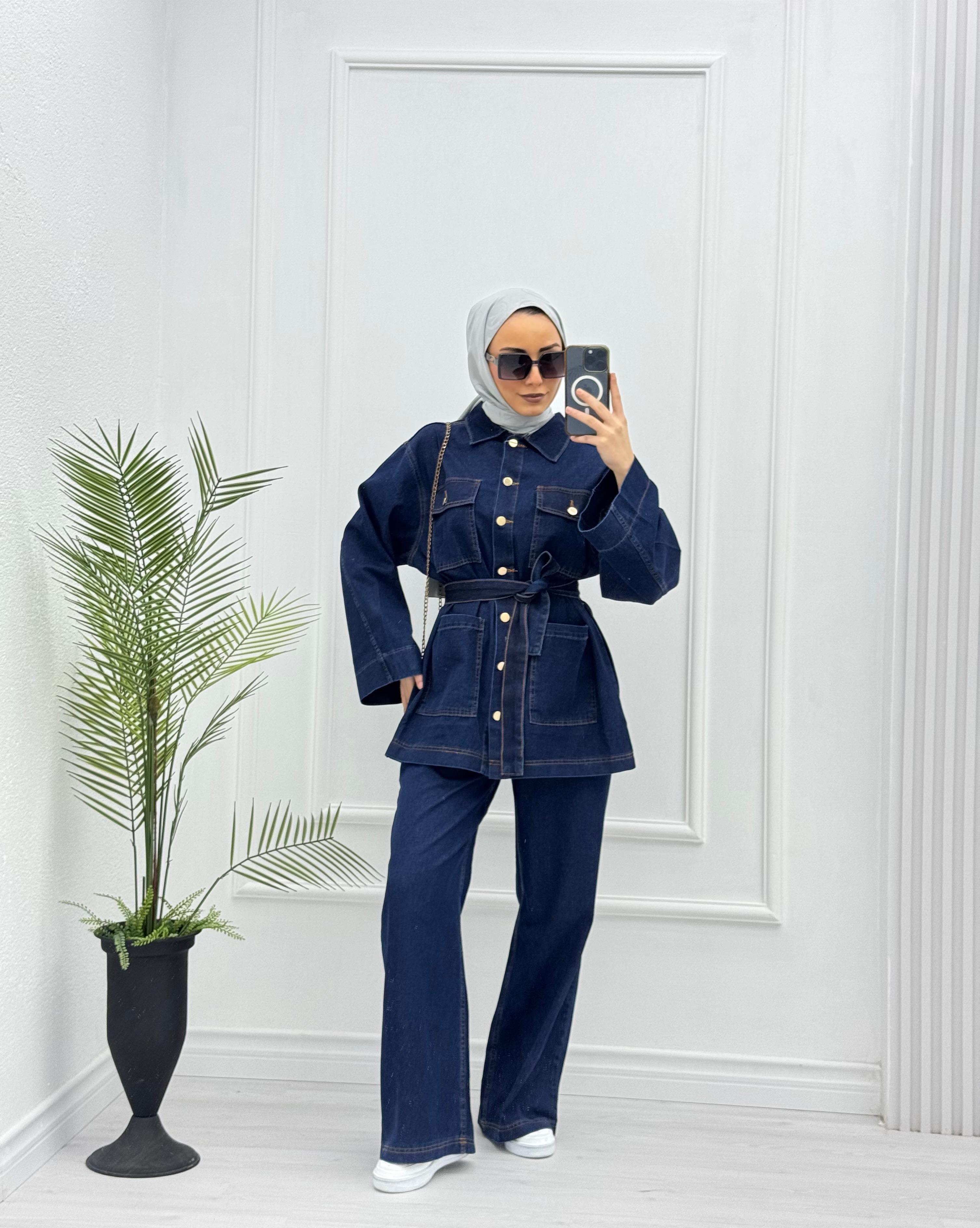 1099-Blue Style-Lacivert