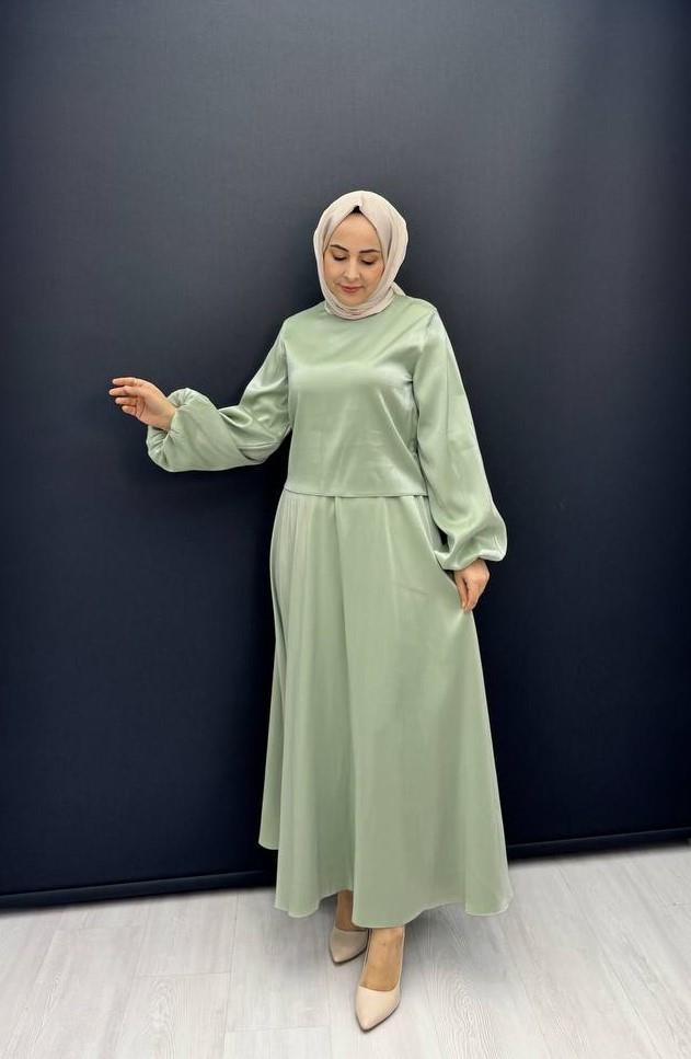 1421-Mine Etek Takım-Mint Yeşili