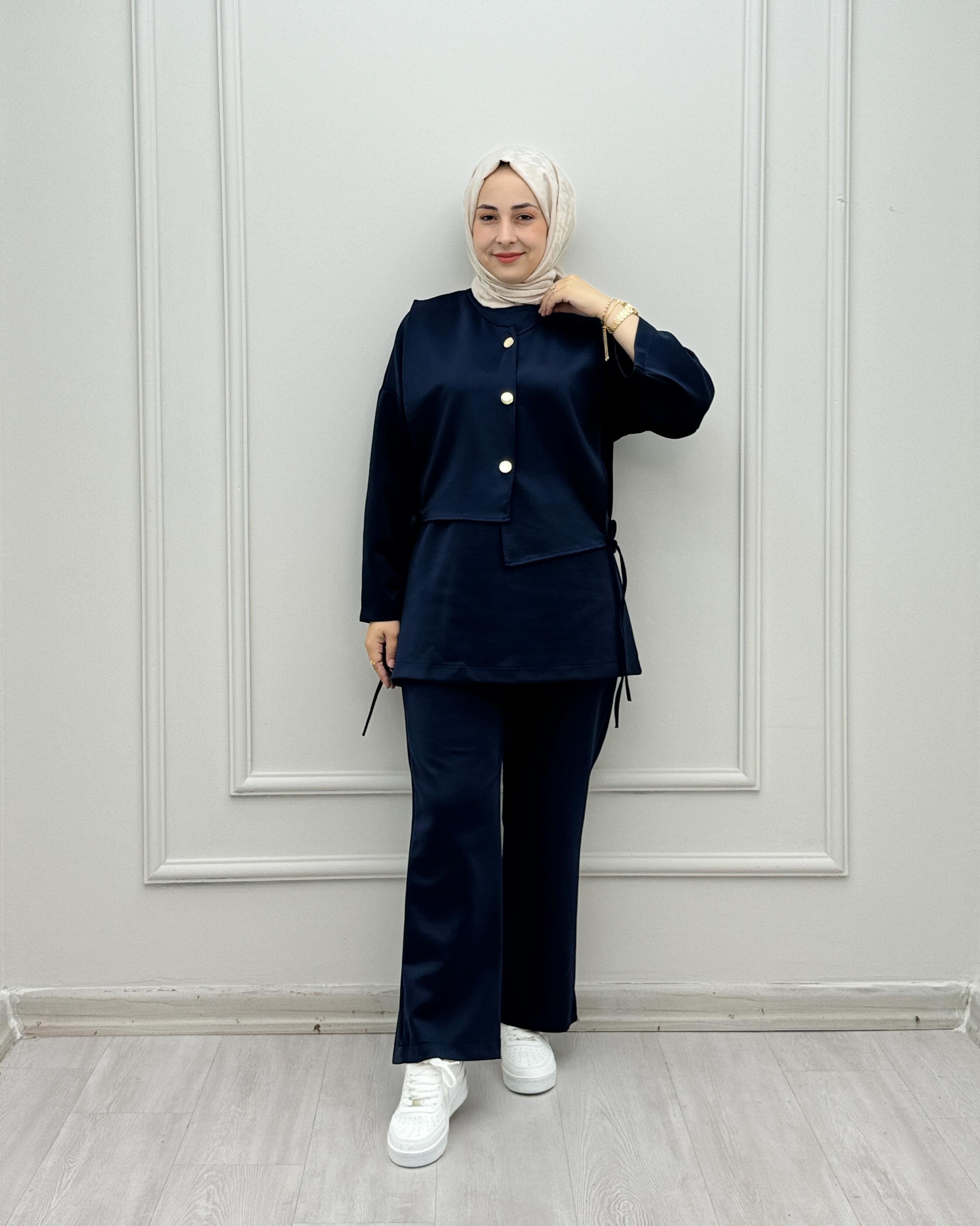 2130-Vesna Takım-Lacivert