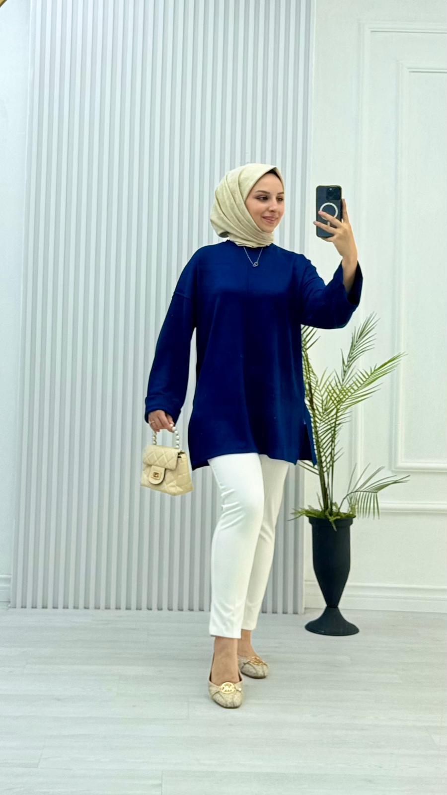2153-Oysho Tunik-Siyah