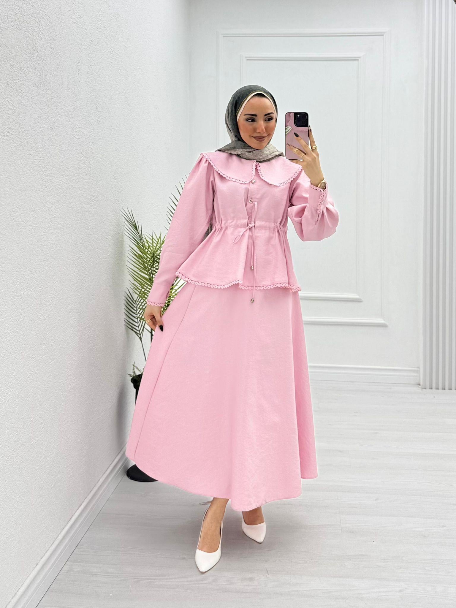 2178-Vual Takım-Pembe