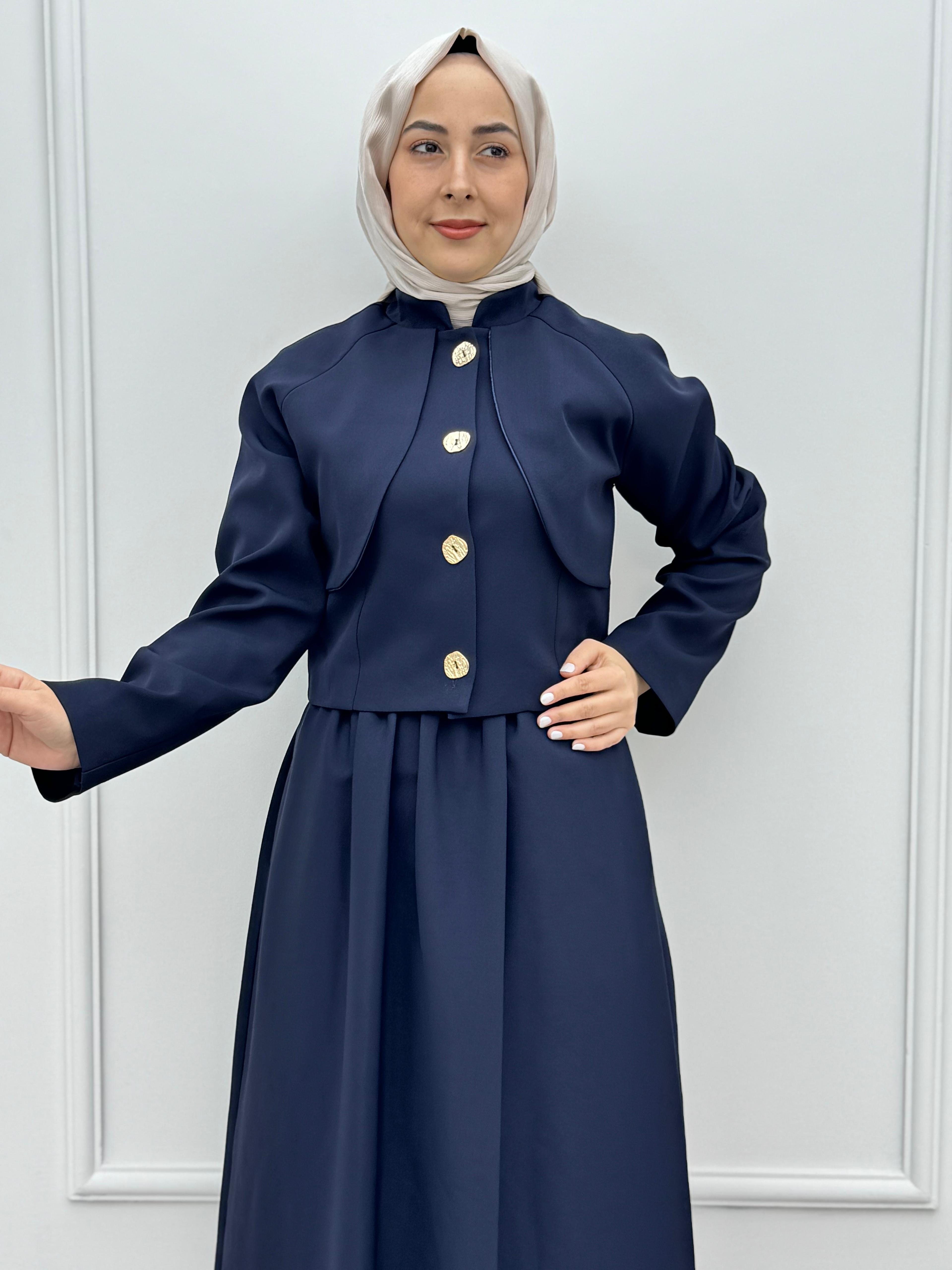 3231-Ladie Takım-Lacivert