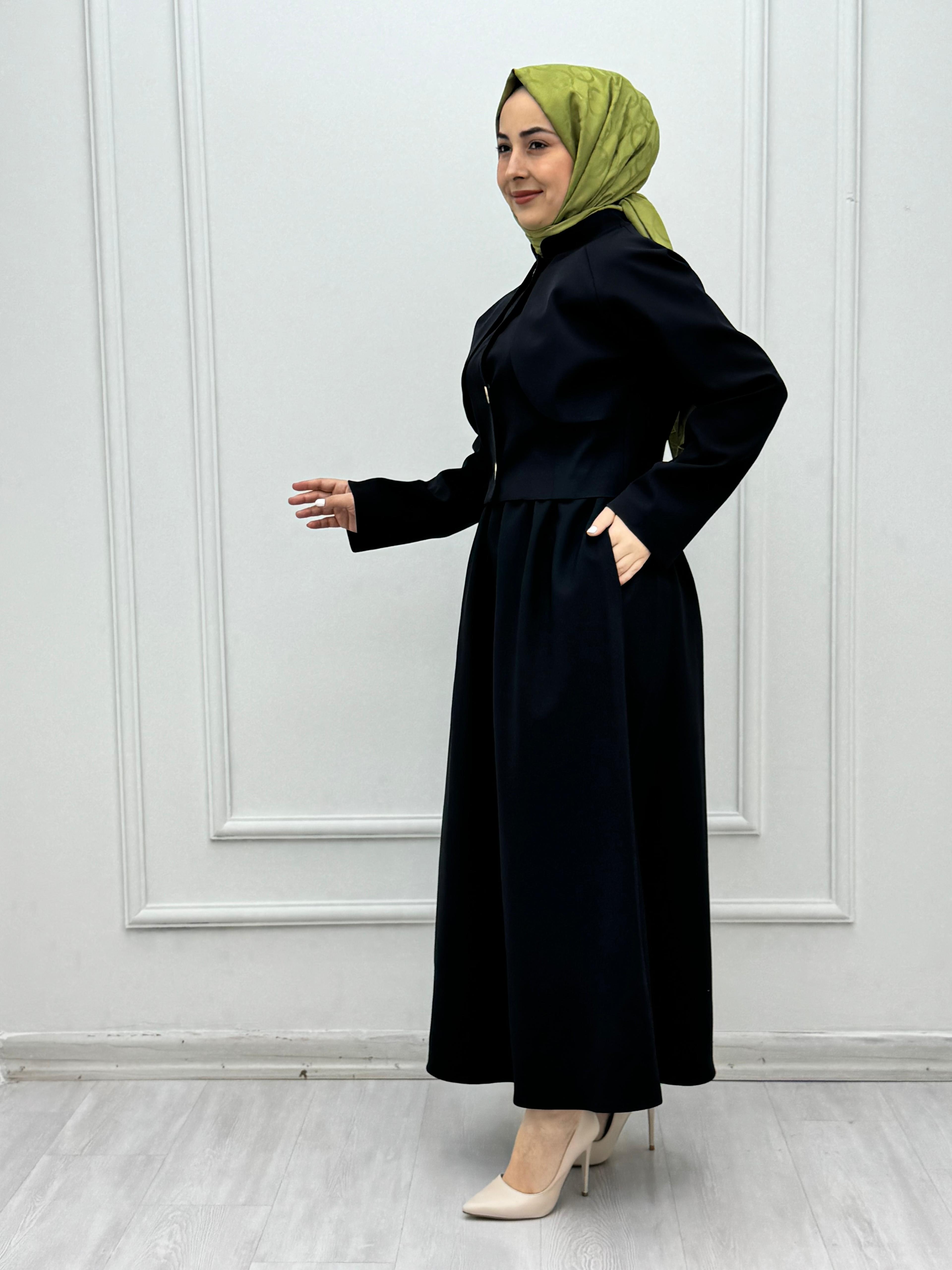 3231-Ladie Takım-Siyah