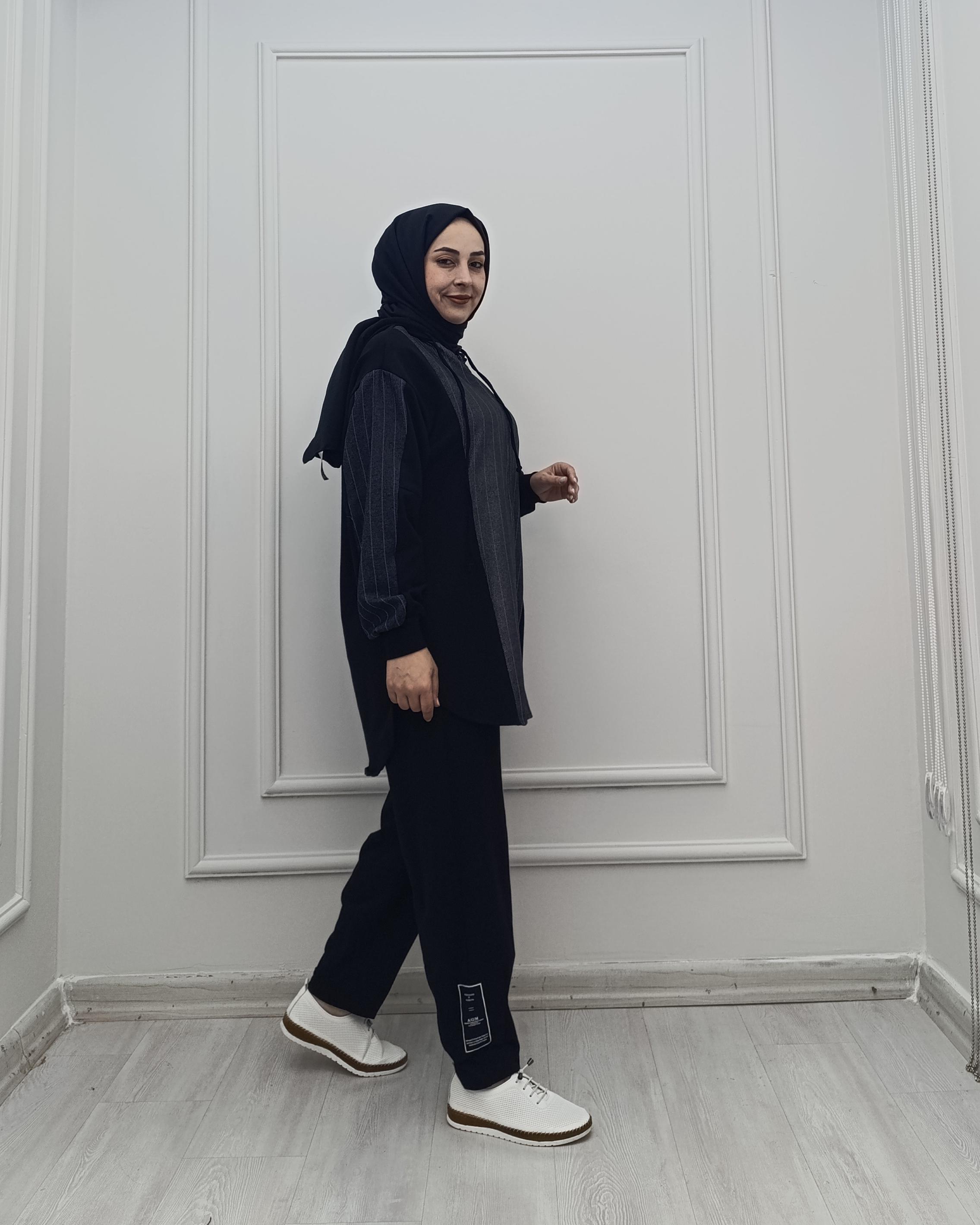 3567-Pantolon Takım-Siyah