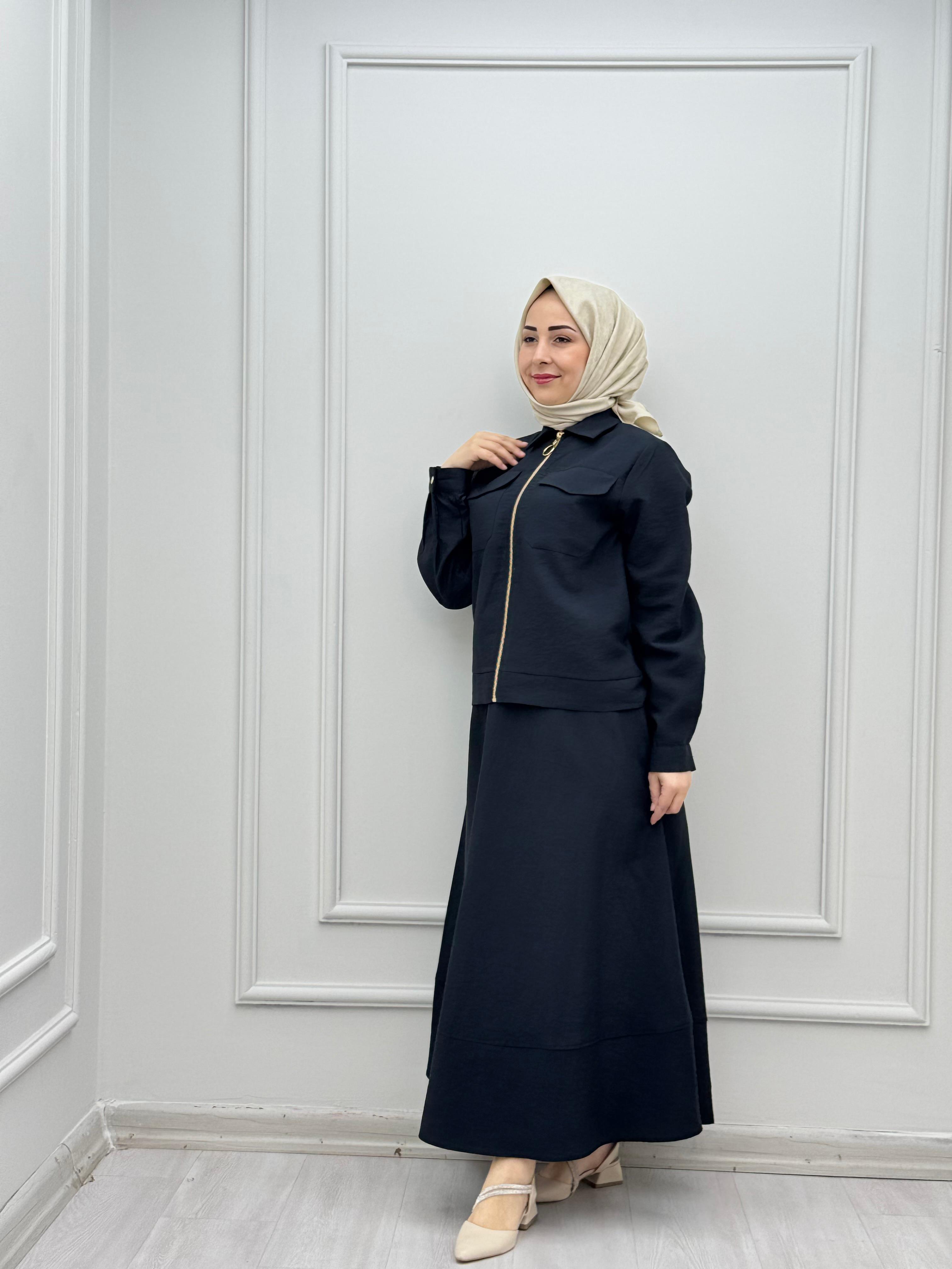 3755-Etek Takım-Siyah