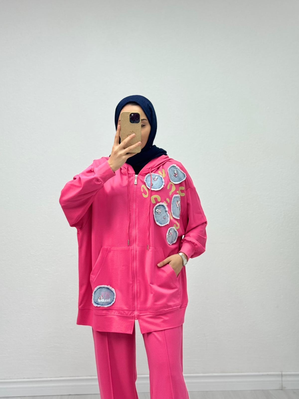Gx7829-İkili Takım-Pembe