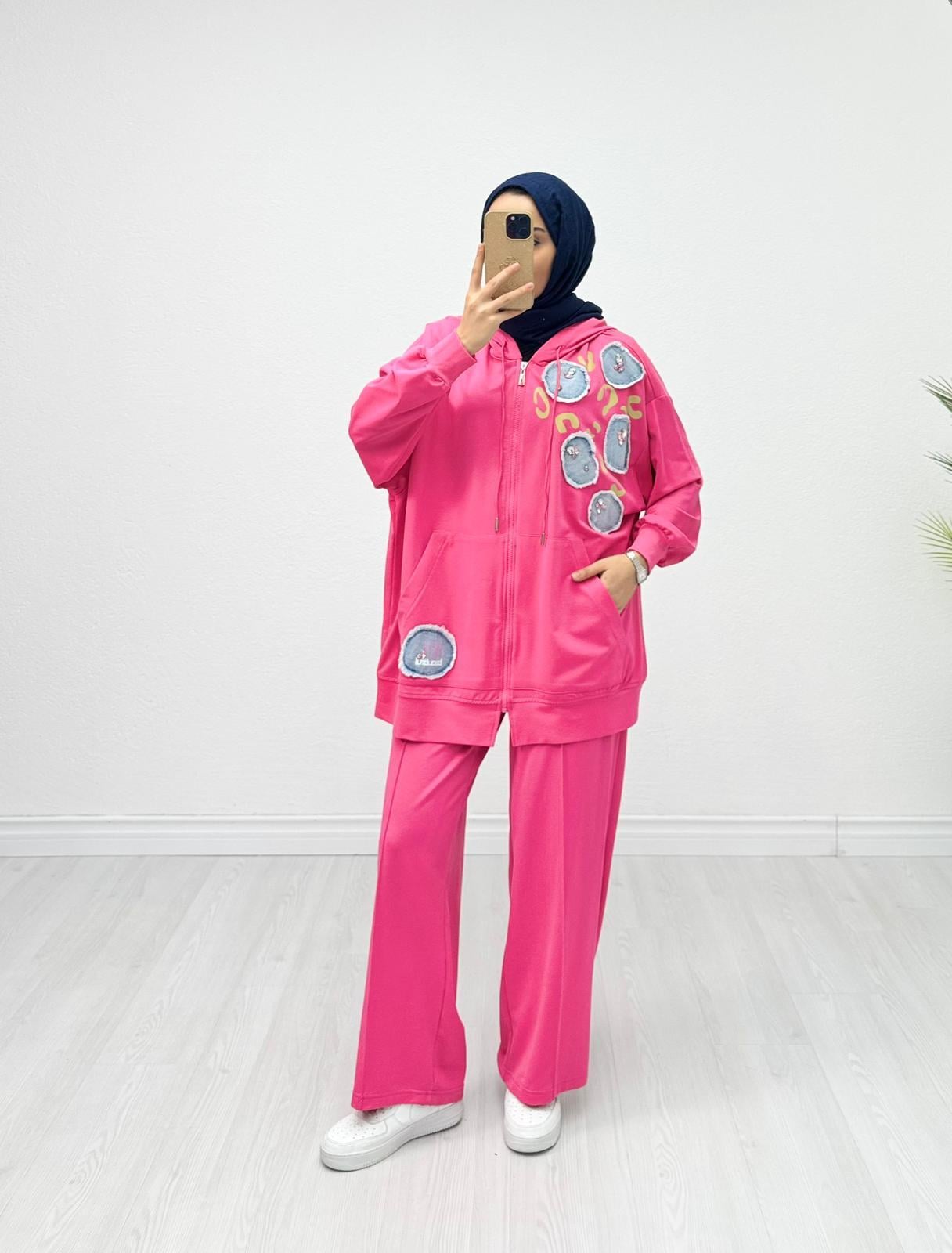 Gx7829-İkili Takım-Pembe
