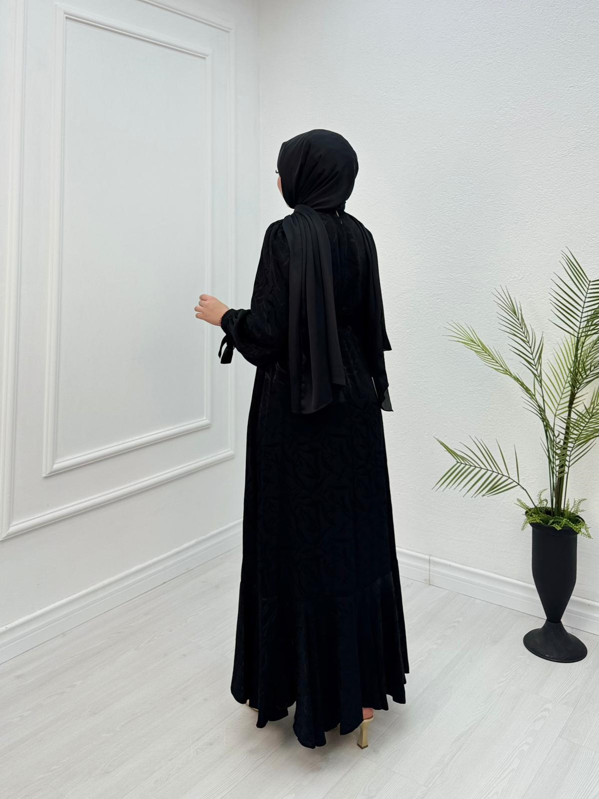 Mb2348-Rüya Elbise-Siyah