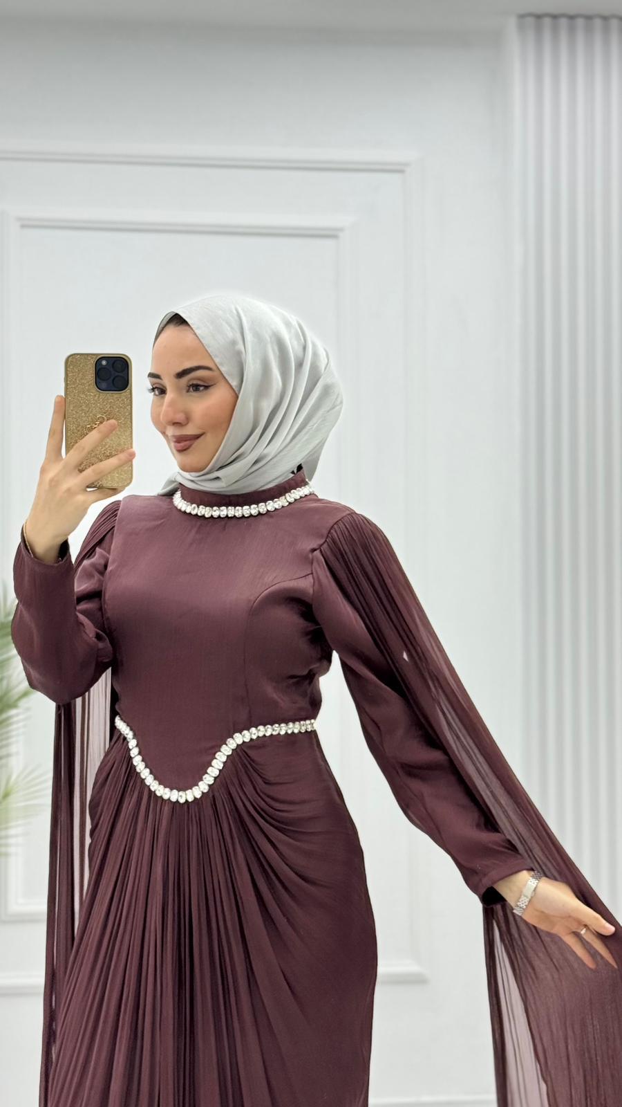 Mx3842-Hüma Abiye-Mürdüm