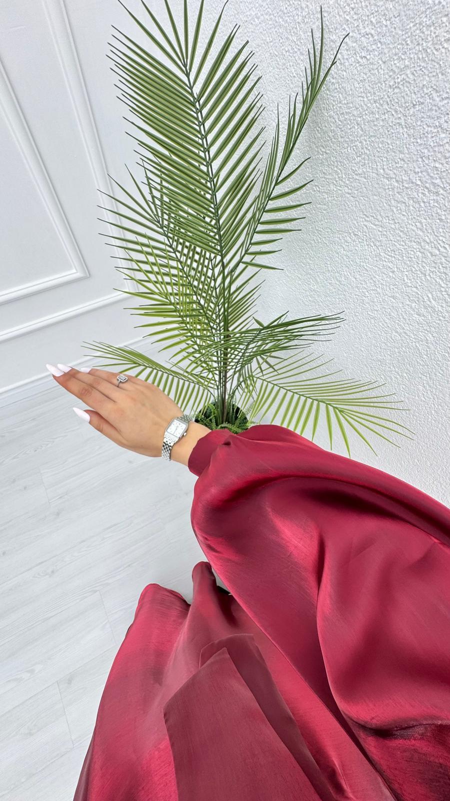 Px3016-Rüya Abiye-Bordo