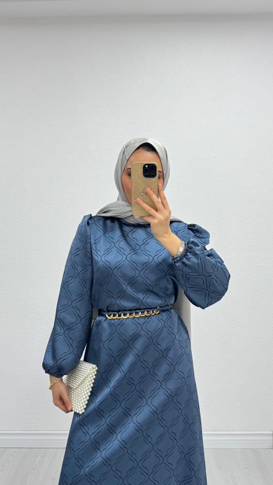 Px5833-Hayal Elbise-Mavi