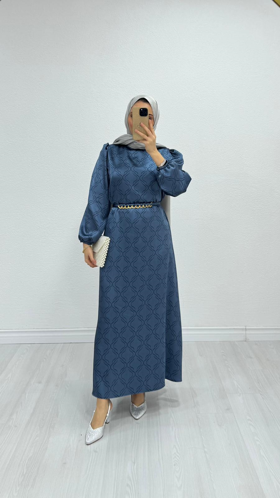 Px5833-Hayal Elbise-Mavi