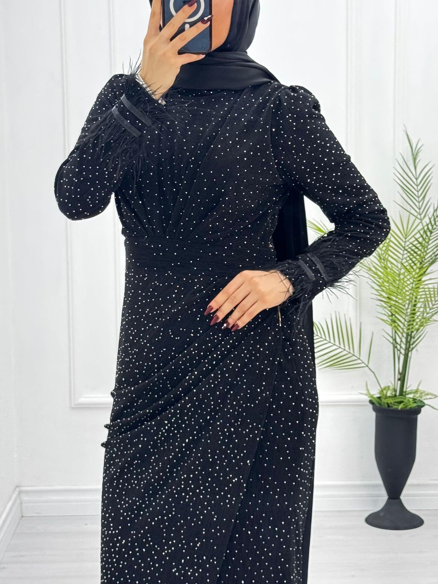 Rx0185-Simge Abiye-Siyah