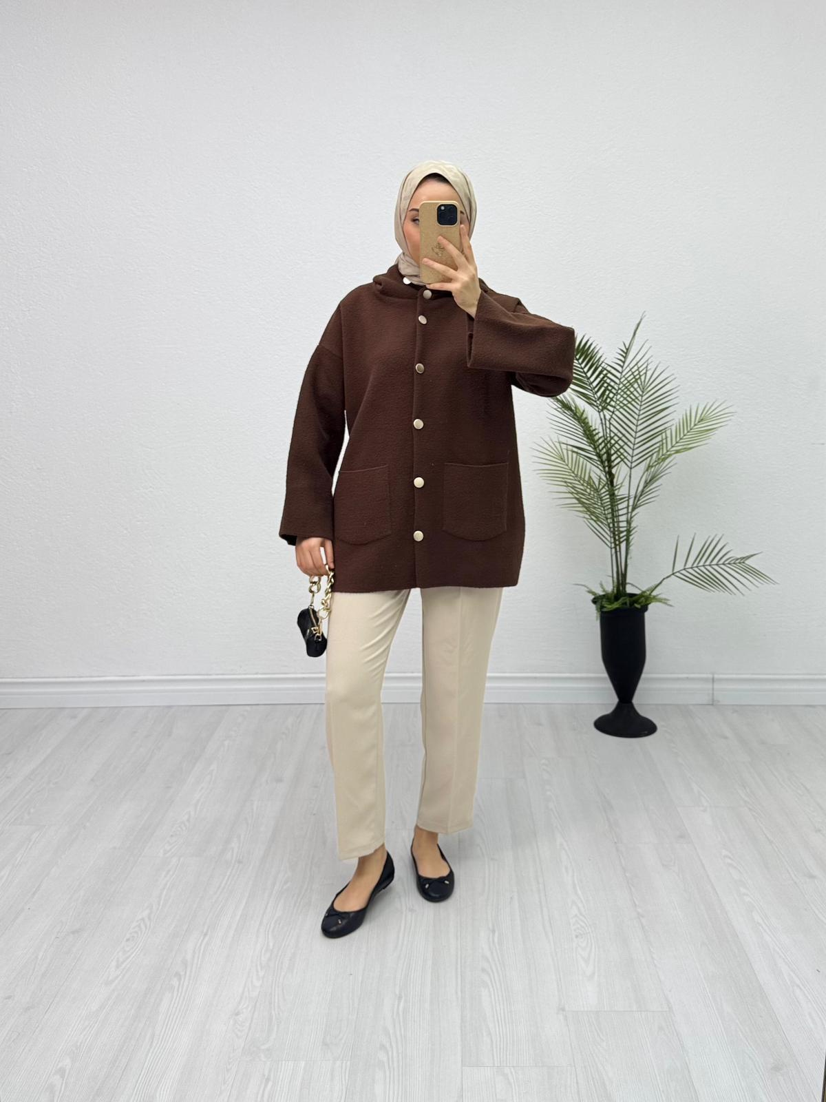 Rx5089-Dora Hırka-Kahverengi