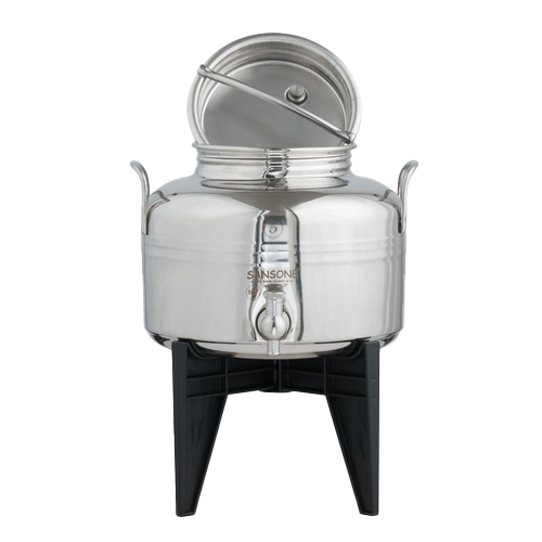 Paslanmaz Set Güğüm 5lt + Yağdanlık 500ml