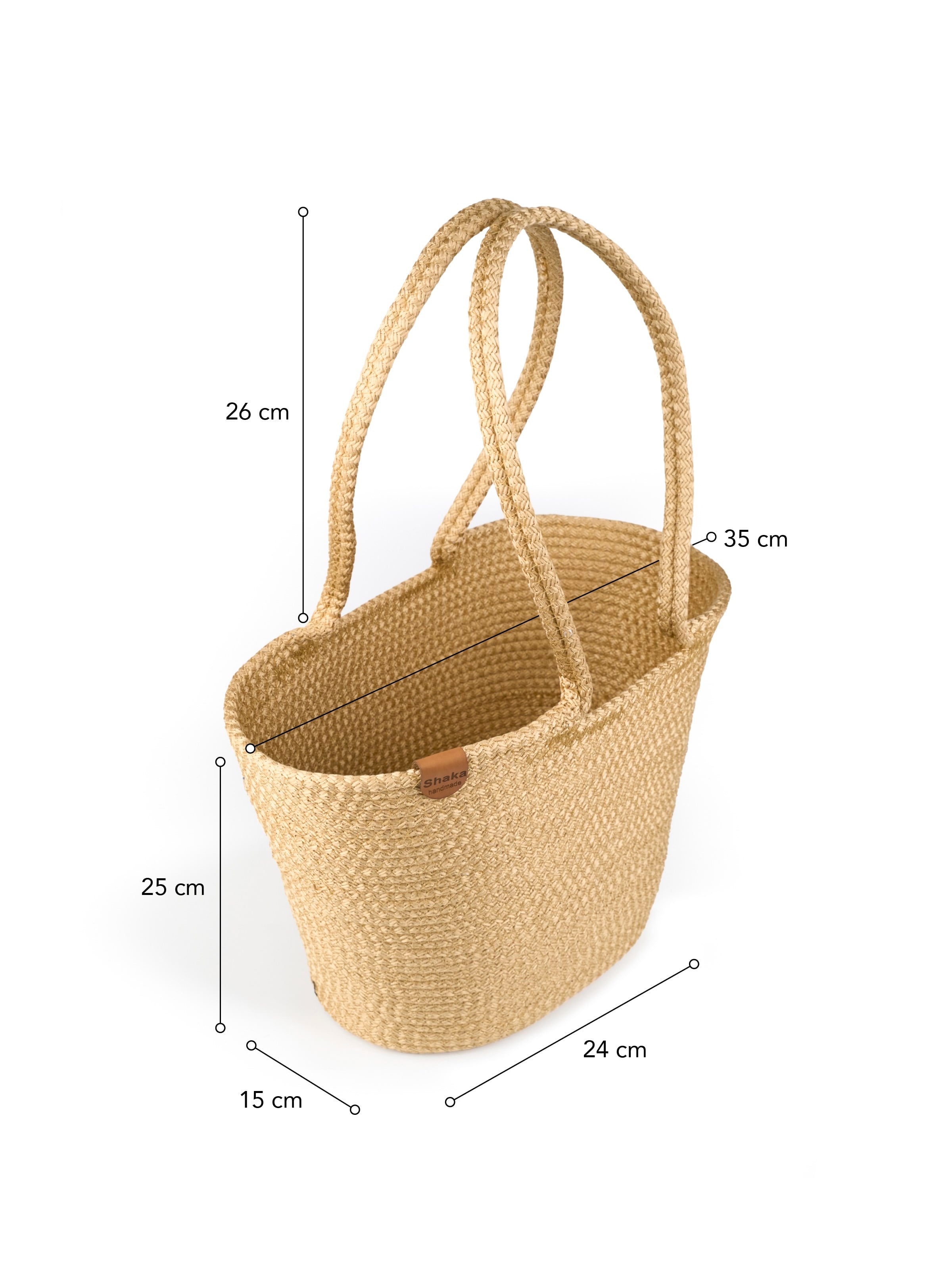 Hasır Shk314 Handcrafted, Hasır,Plaj, El,Kol ve Omuz Çantası