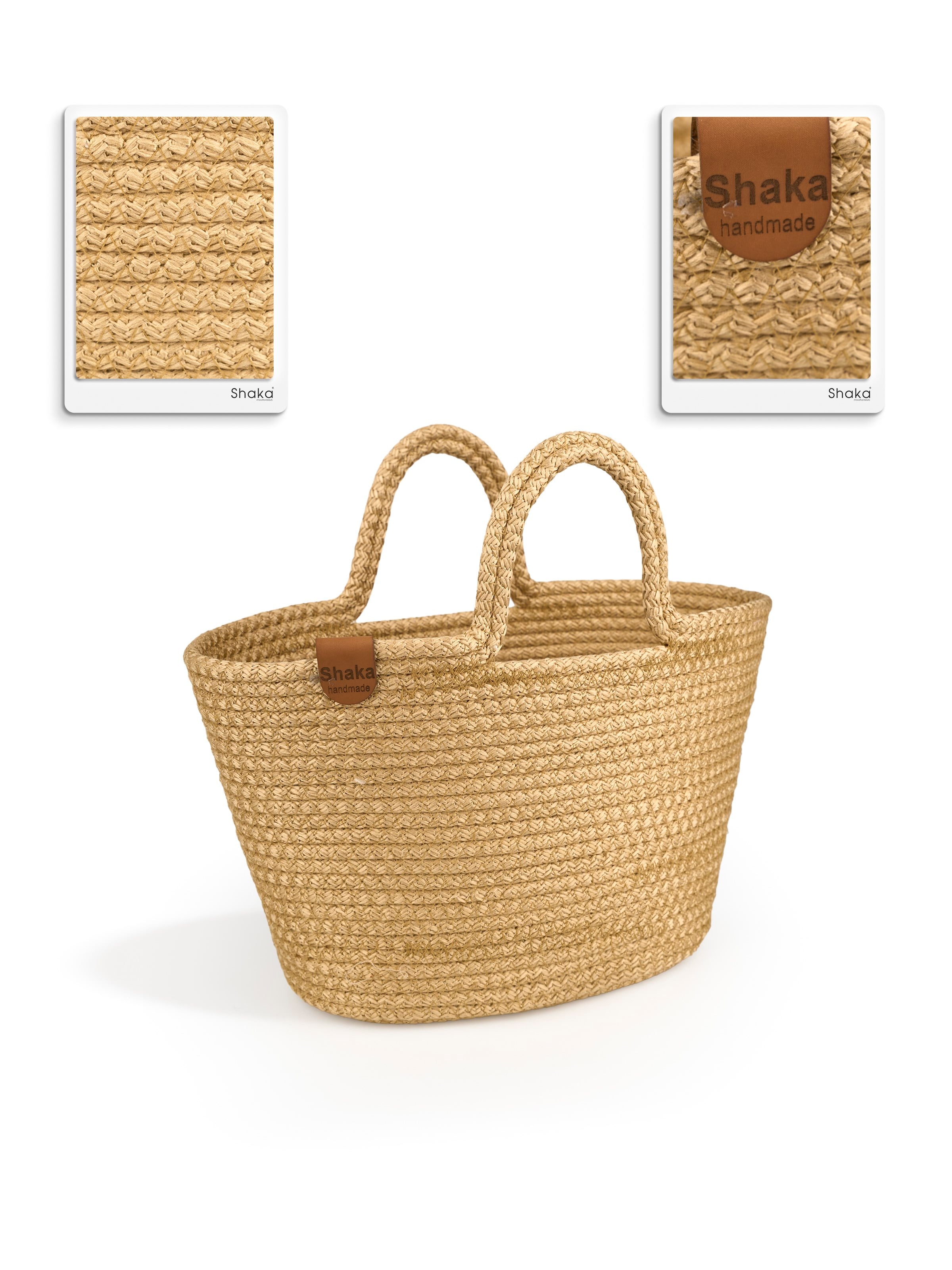 Hasır Shk315 Handcrafted Hasır El,Kol ve Omuz Çantası